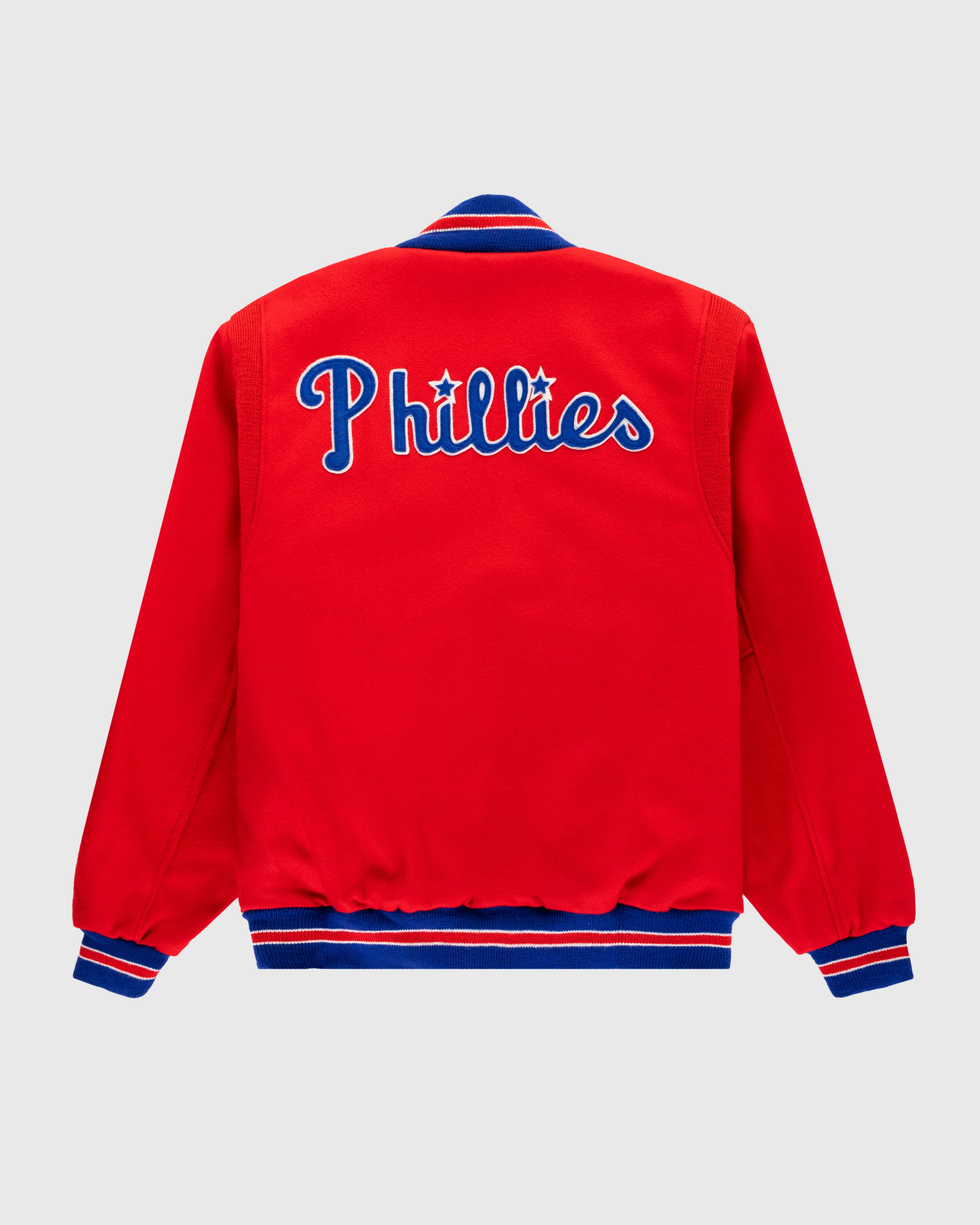 Philadelphia Phillies 1949 Authentic All Wool Varsity Jacket sold by Ebbets Field Flannels product image thumbnail 2