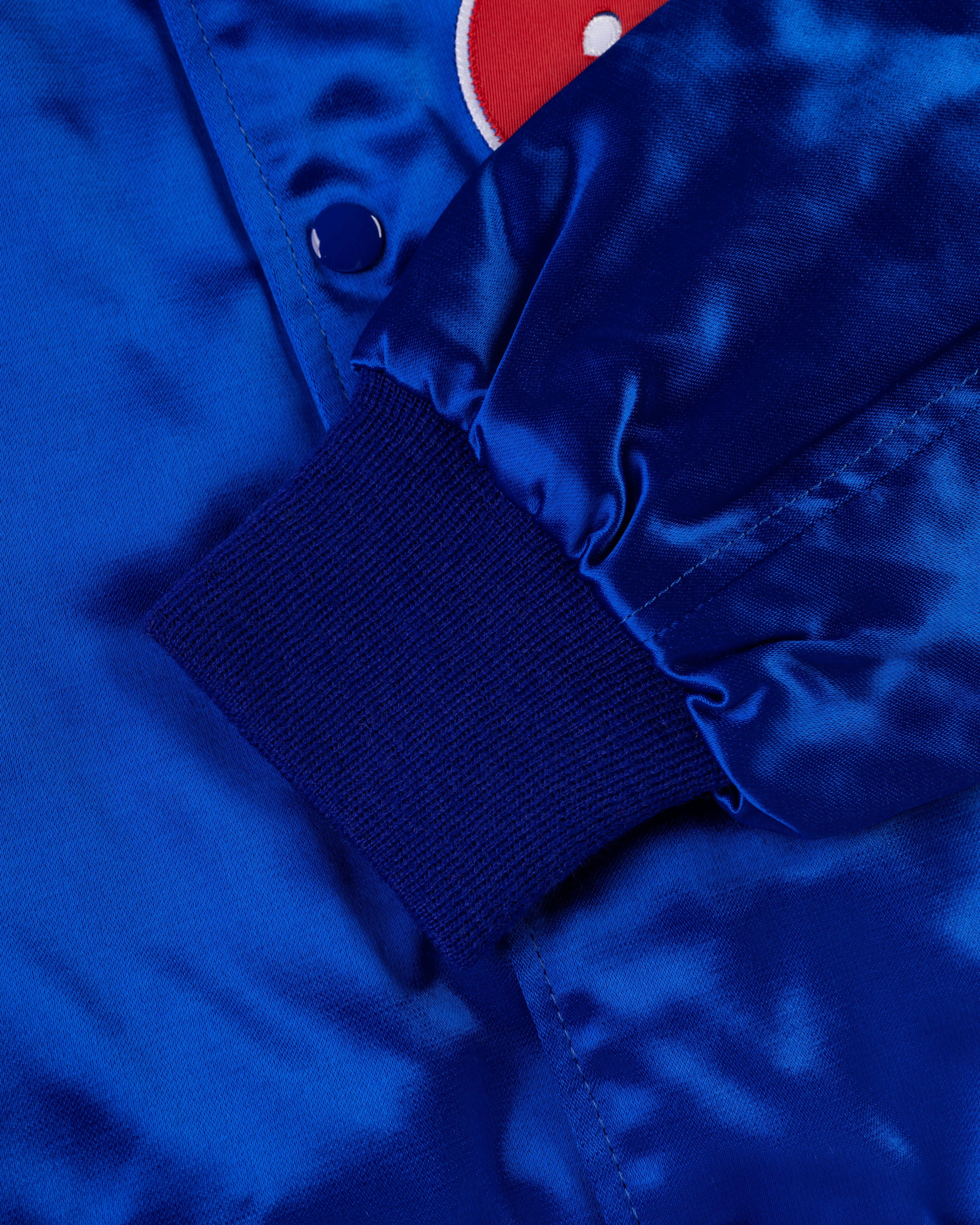 Montreal Expos 1969 Authentic All Satin Varsity Jacket sold by Ebbets Field Flannels product image thumbnail 4