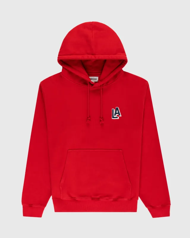 Los Angeles Angels (PCL) Heavyweight Cotton Terry Pullover Hoodie made by Ebbets Field Flannels
