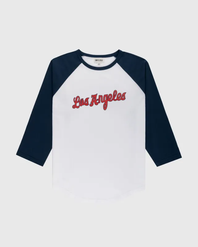Los Angeles Angels (PCL) Vintage Baseball Tee sold by Ebbets Field Flannels