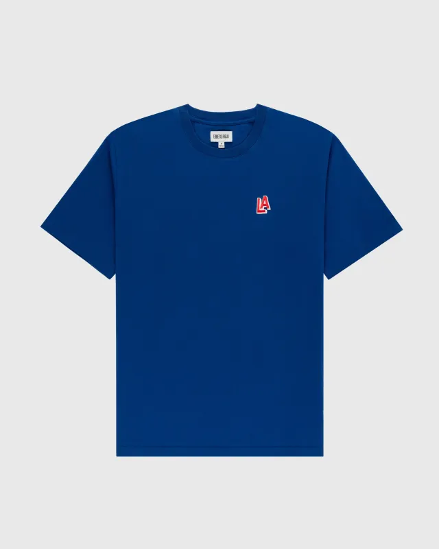 Los Angeles Angels (PCL ) Embroidered ‘LA’ Short Sleeve Tee sold by Ebbets Field Flannels