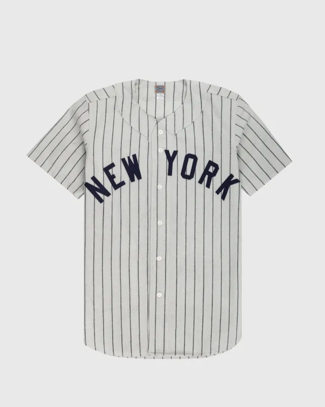 New York Black Yankees 1942 Authentic Wool Home Baseball Jersey sold by Ebbets Field Flannels
