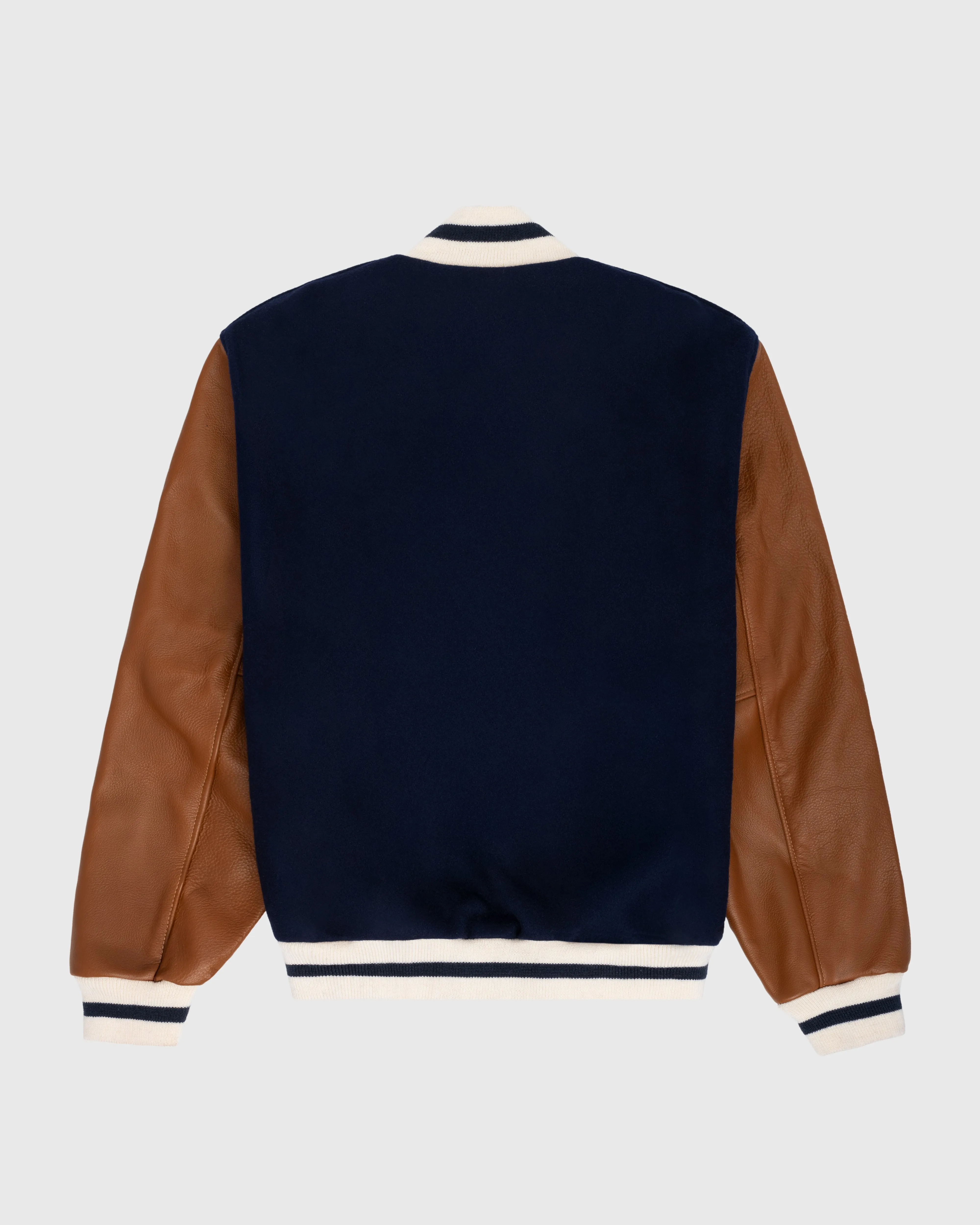 New York Black Yankees 1940 Authentic Wool & Leather Varsity Jacket sold by Ebbets Field Flannels product image thumbnail 2