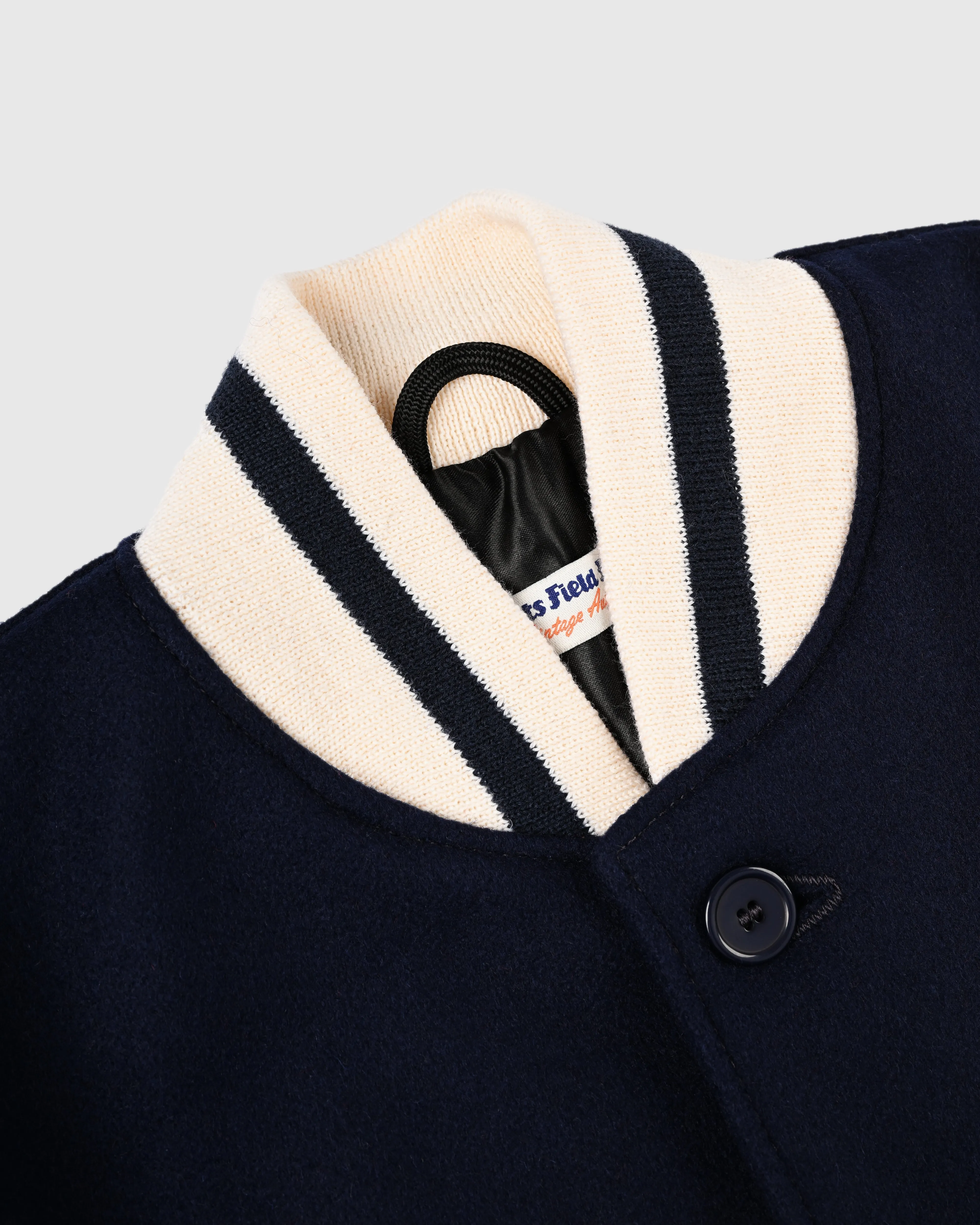 New York Black Yankees 1940 Authentic Wool & Leather Varsity Jacket sold by Ebbets Field Flannels product image thumbnail 3