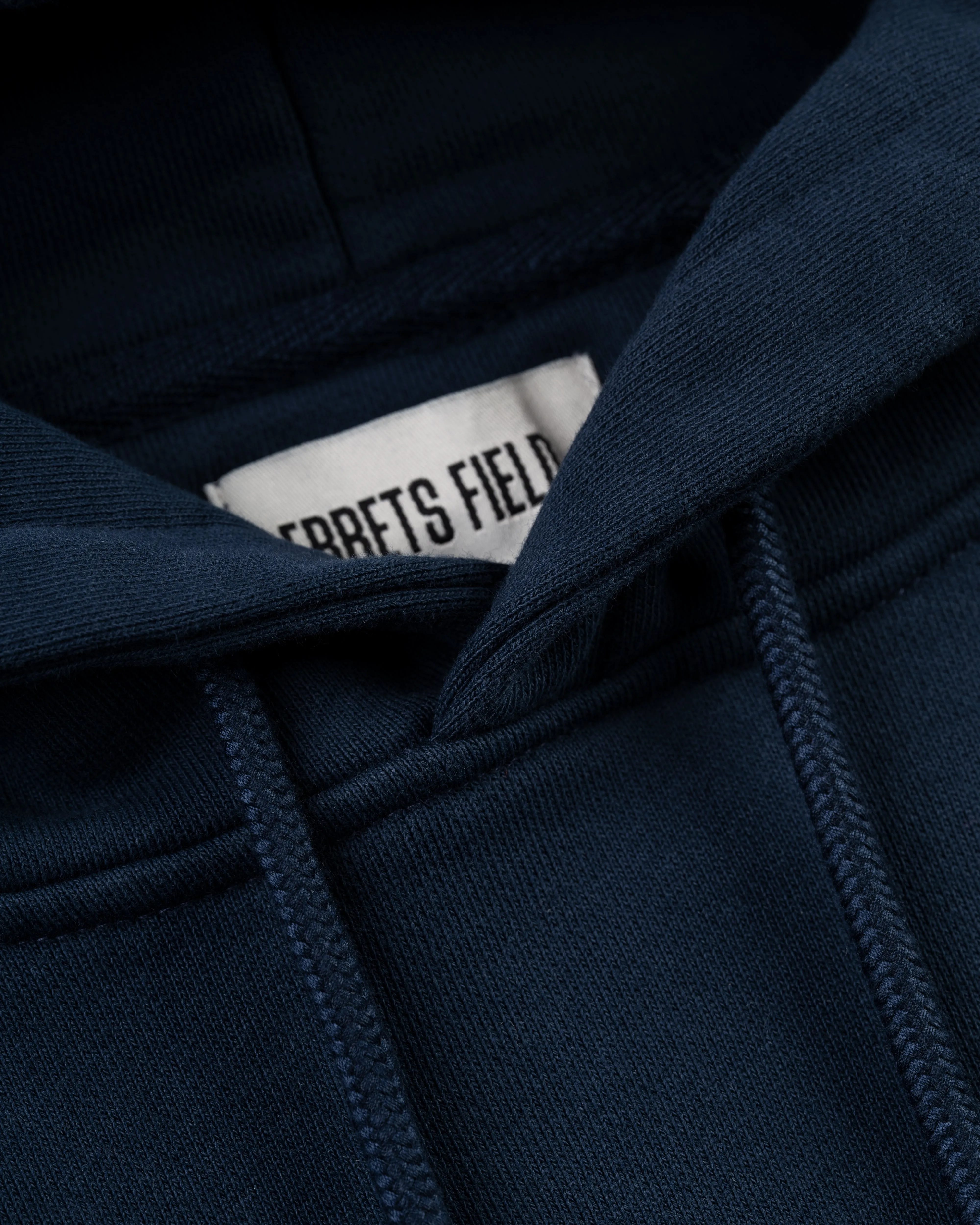 Ebbets Chest Logo Heavyweight Cotton Terry Pullover Hoodie sold by Ebbets Field Flannels product image thumbnail 3