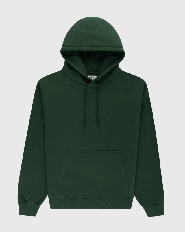 Ebbets Chest Logo Heavyweight Cotton Terry Pullover Hoodie made by Ebbets Field Flannels