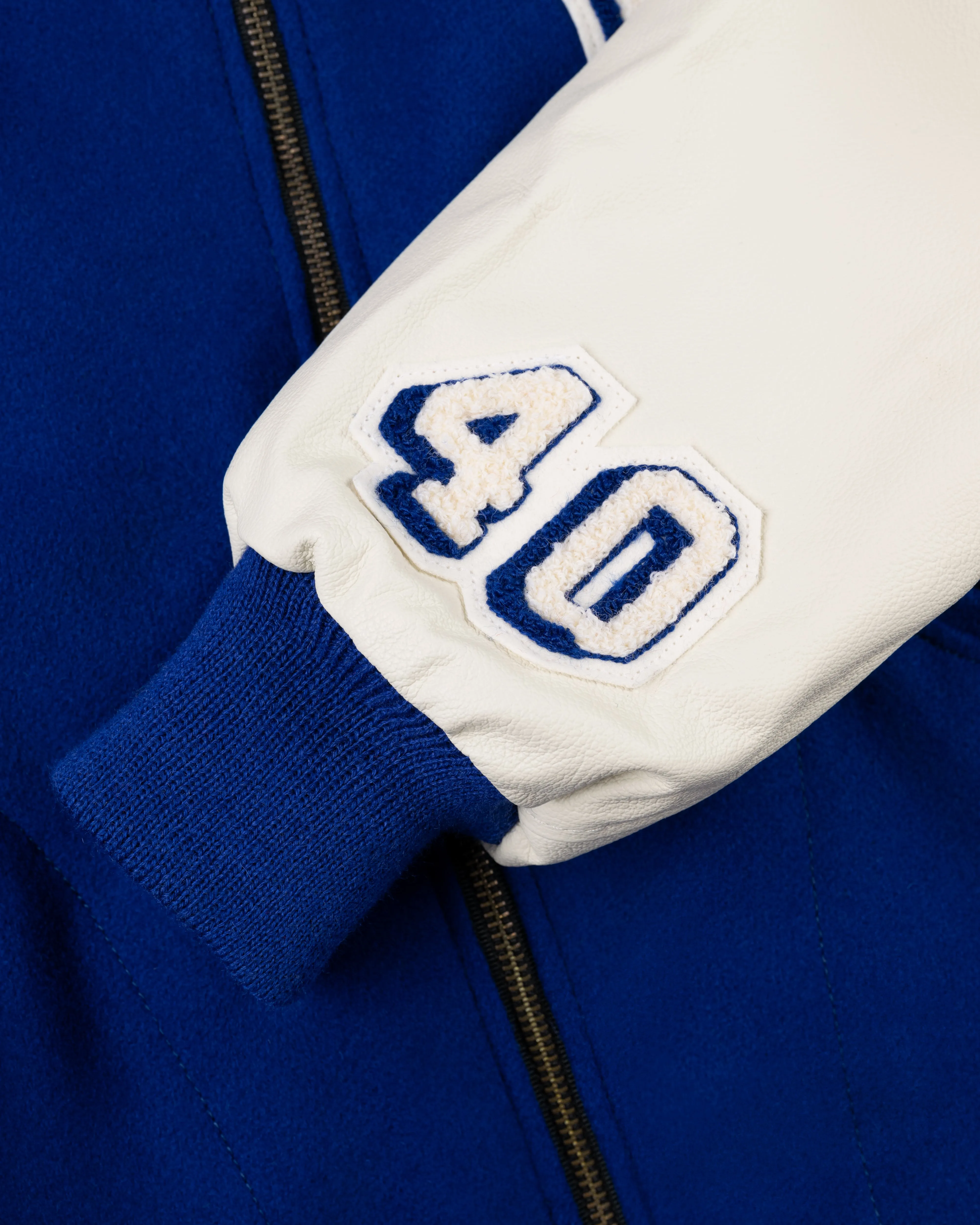 Brooklyn Dodgers 1940 Authentic Wool & Leather Varsity Jacket sold by Ebbets Field Flannels product image thumbnail 4