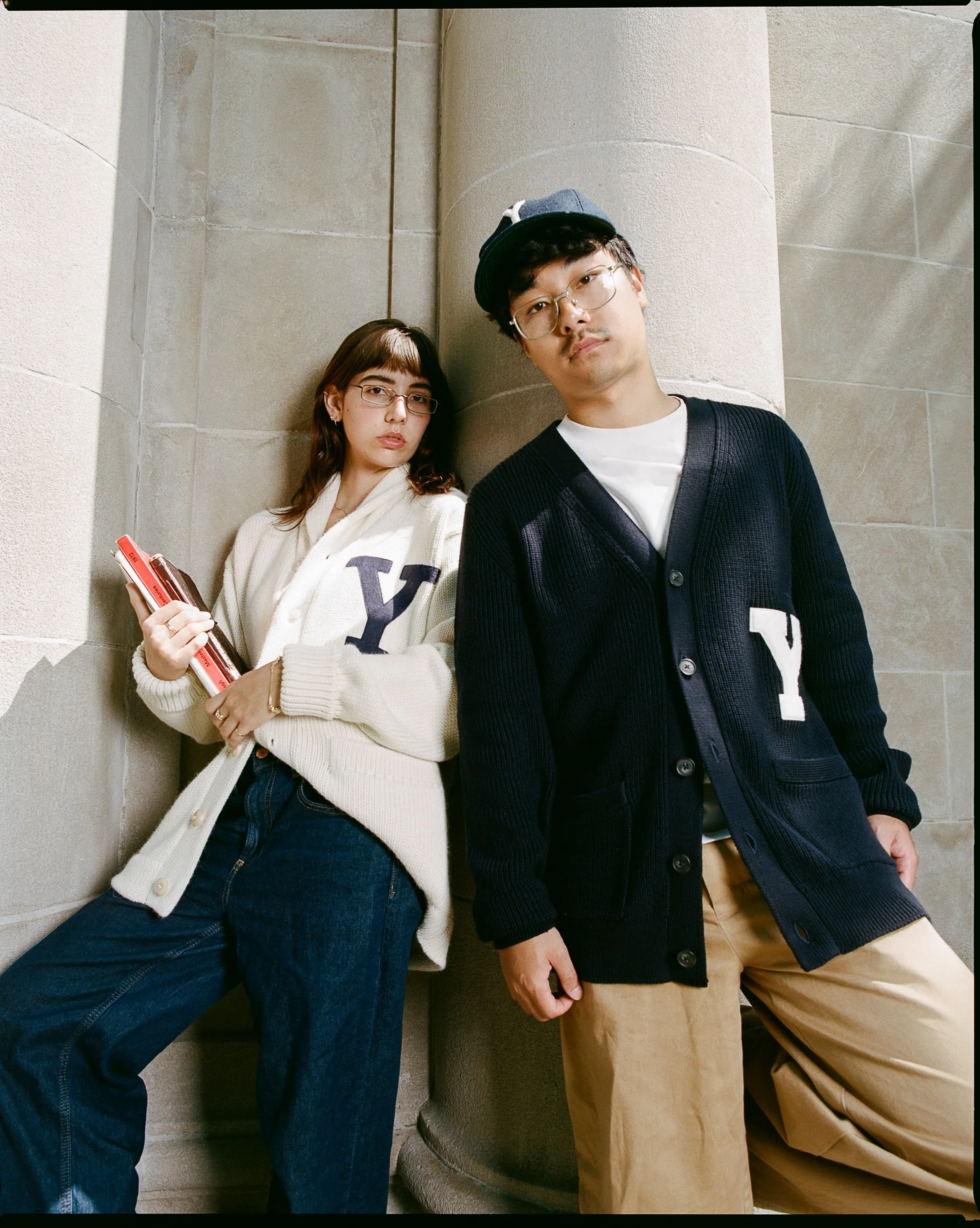 Yale University 1923 Wool Shawl Collar Sweater sold by Ebbets Field Flannels product image thumbnail 2