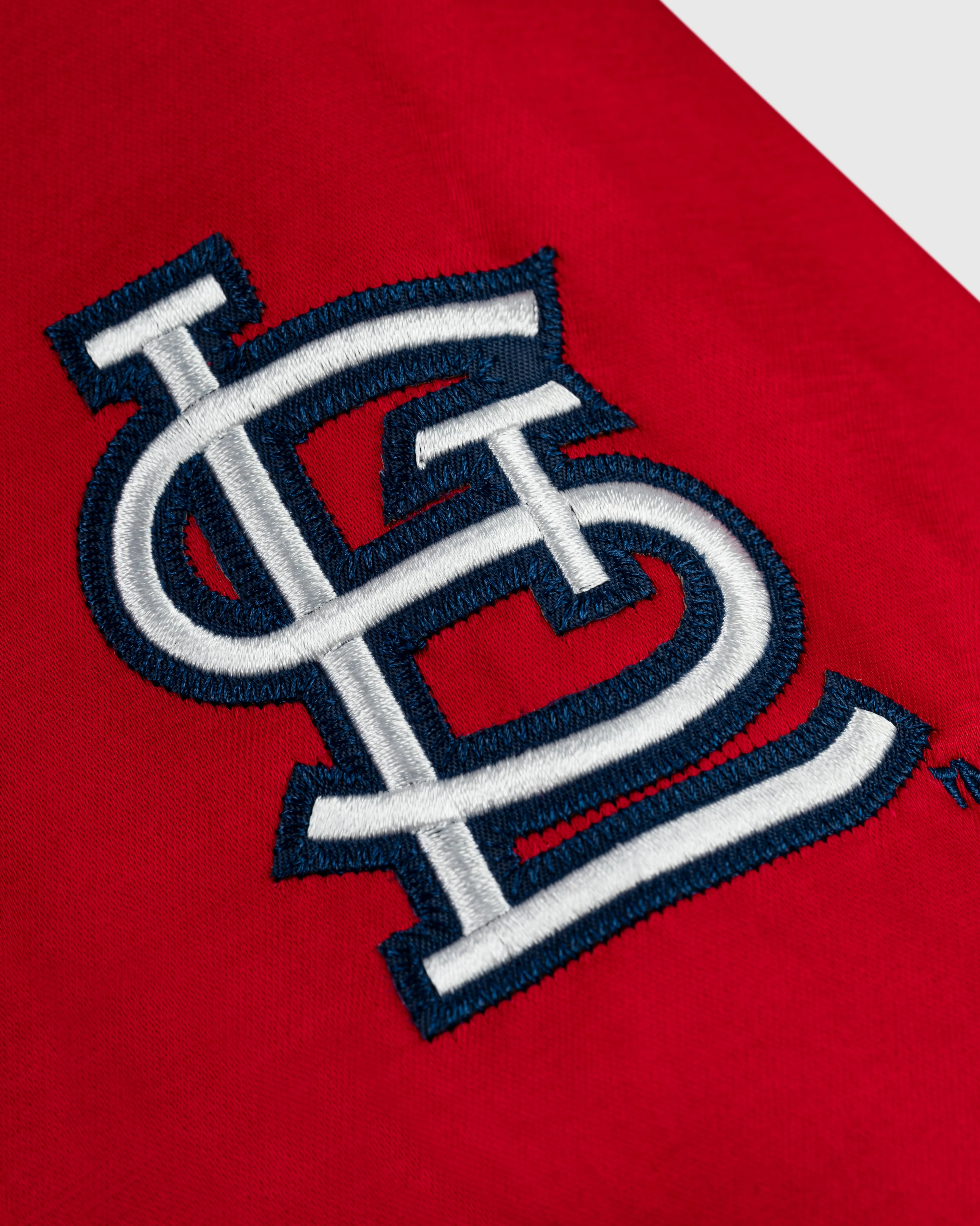 St. Louis Cardinals 1970 Satin Windbreaker Jacket sold by Ebbets Field Flannels product image thumbnail 3