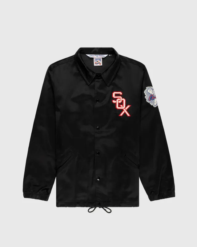 Chicago White Sox 1959 Satin Windbreaker Jacket sold by Ebbets Field Flannels