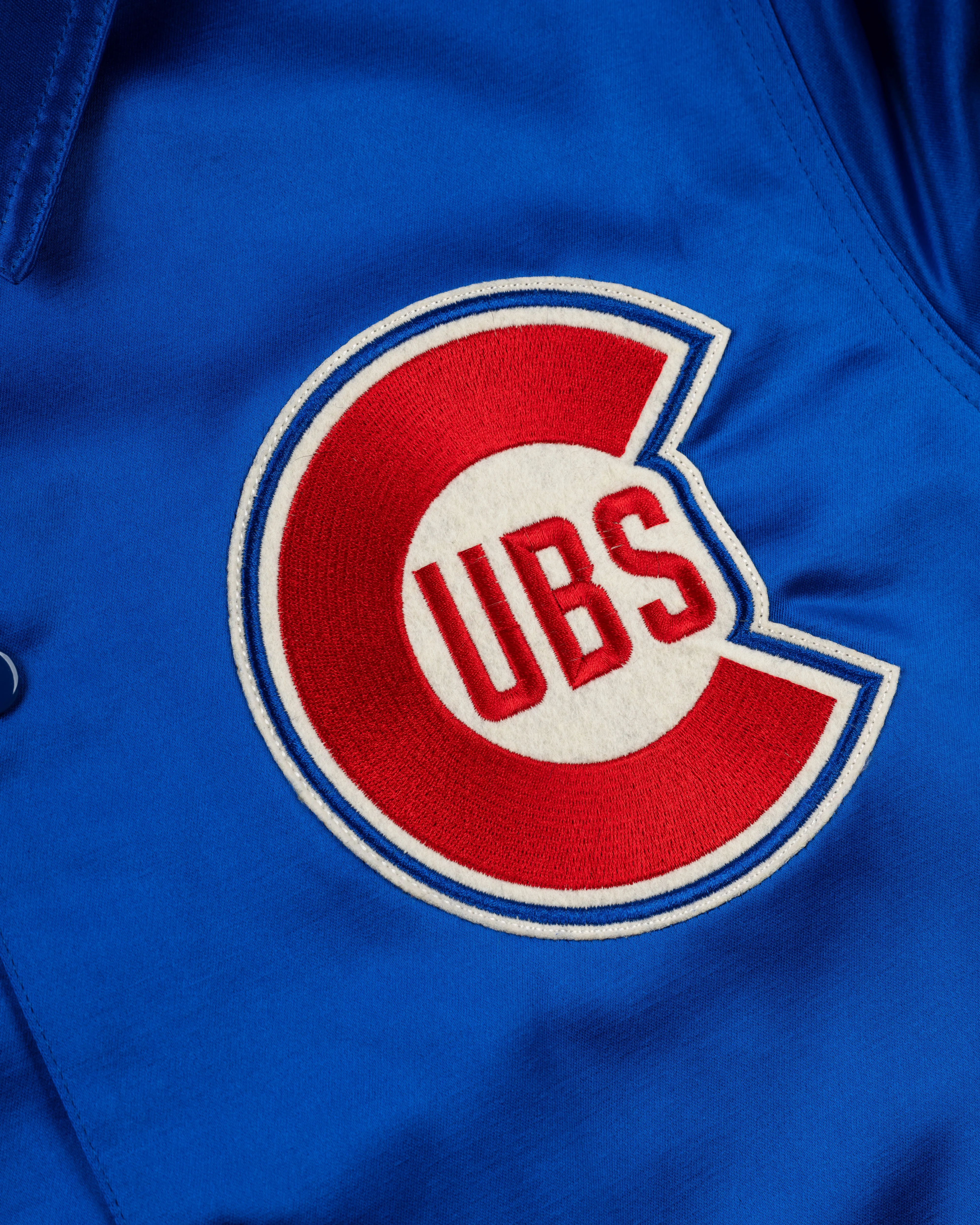 Chicago Cubs 1946 Satin Windbreaker Jacket sold by Ebbets Field Flannels product image thumbnail 2