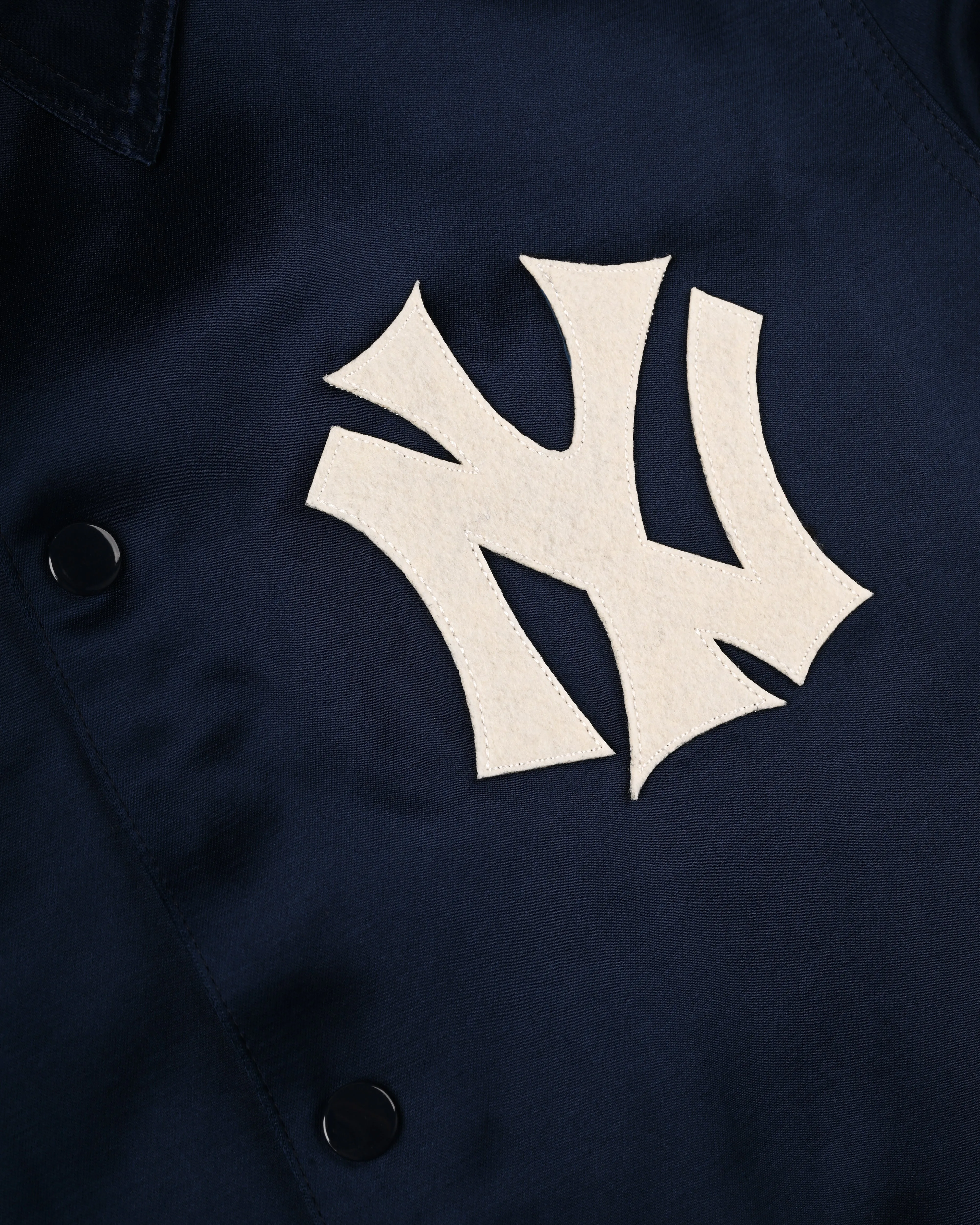 New York Yankees 1946 Satin Windbreaker Jacket sold by Ebbets Field Flannels product image thumbnail 2