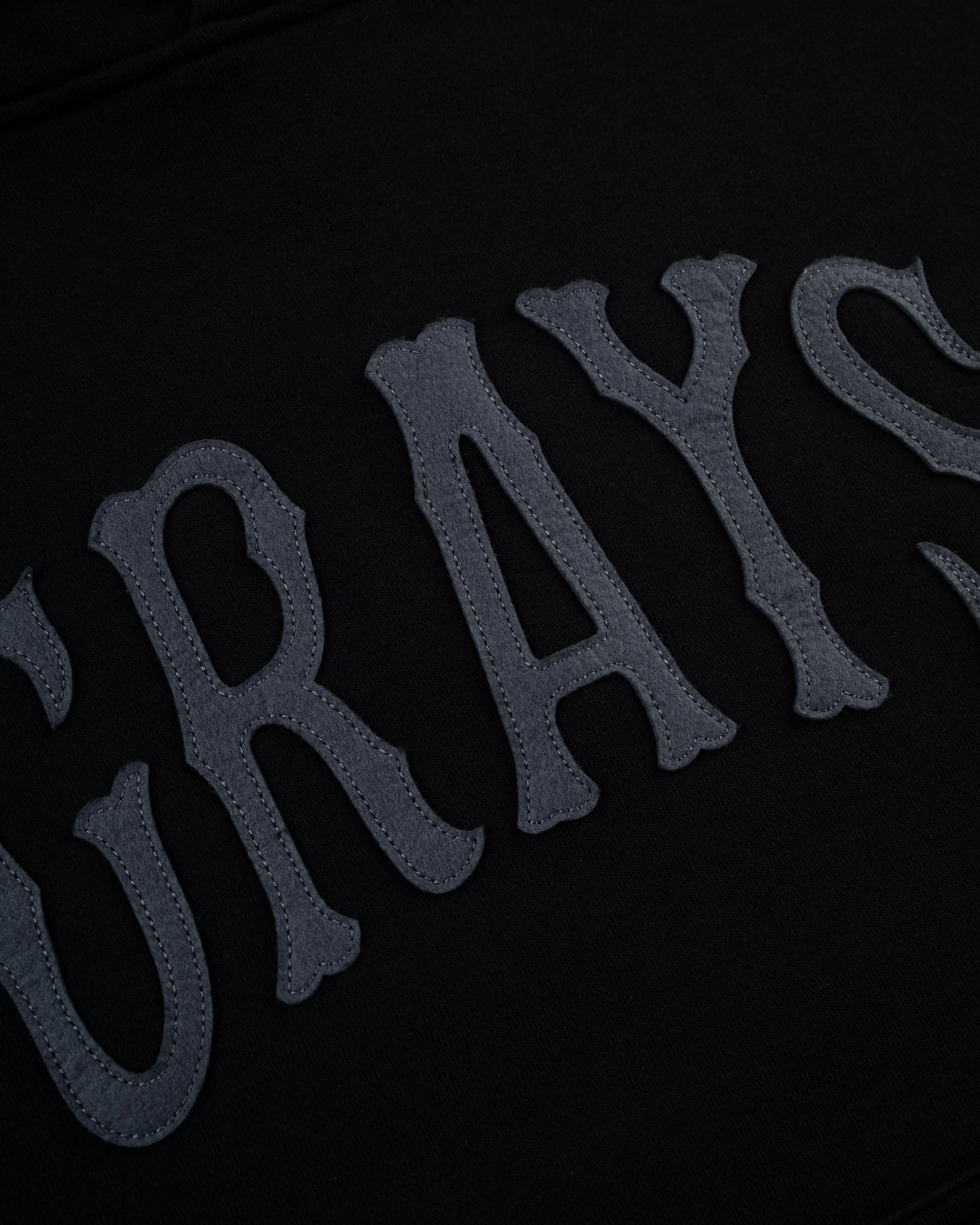 Homestead Grays Heavyweight Cotton Terry Pullover Hoodie sold by Ebbets Field Flannels product image thumbnail 4