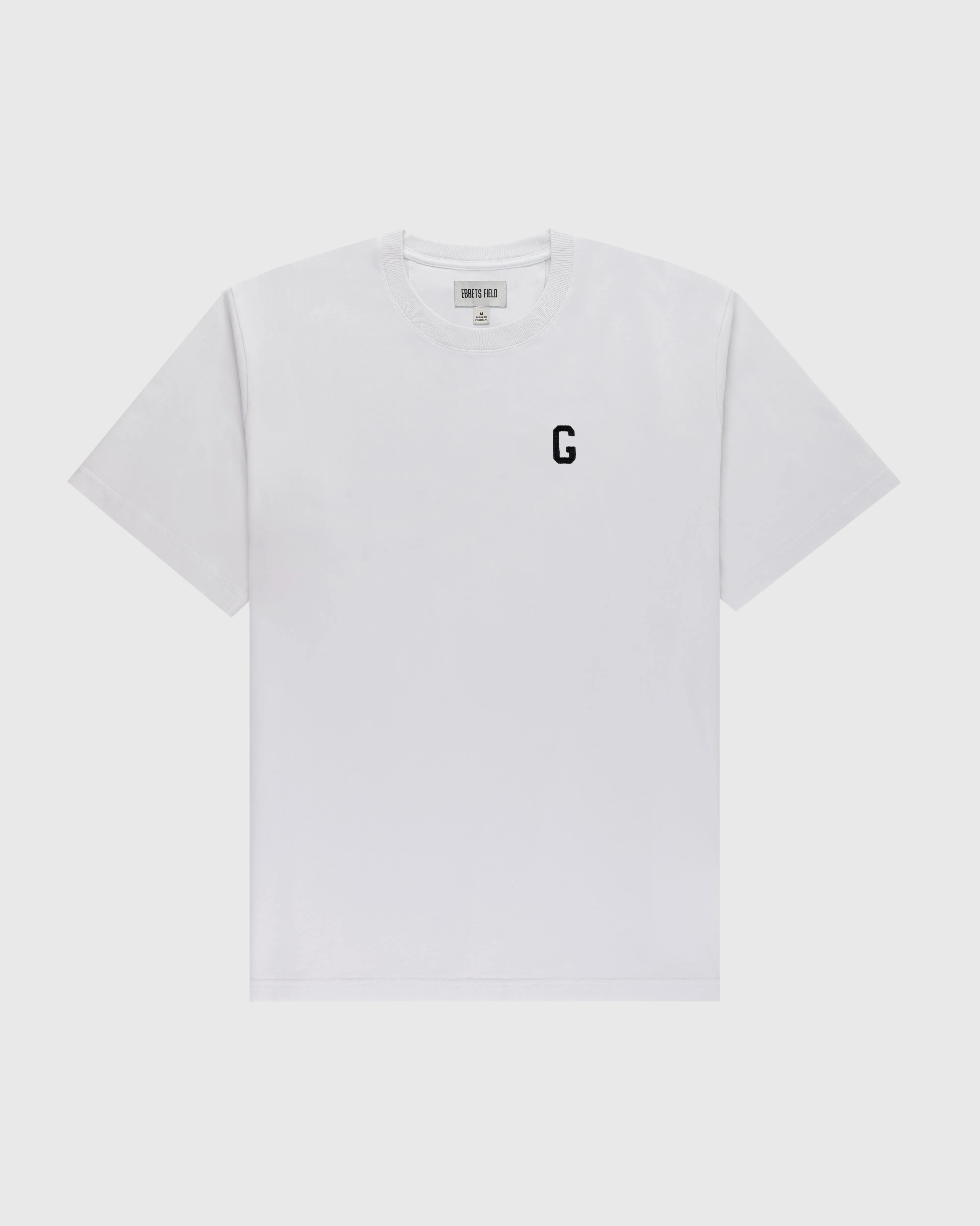 Homestead Grays Embroidered 'G' Short Sleeve Tee sold by Ebbets Field Flannels