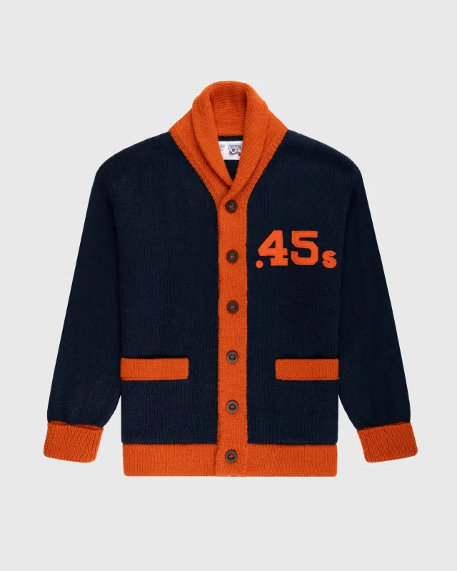 Houston Colt .45s 1962-64 Wool Shawl Collar Sweater sold by Ebbets Field Flannels