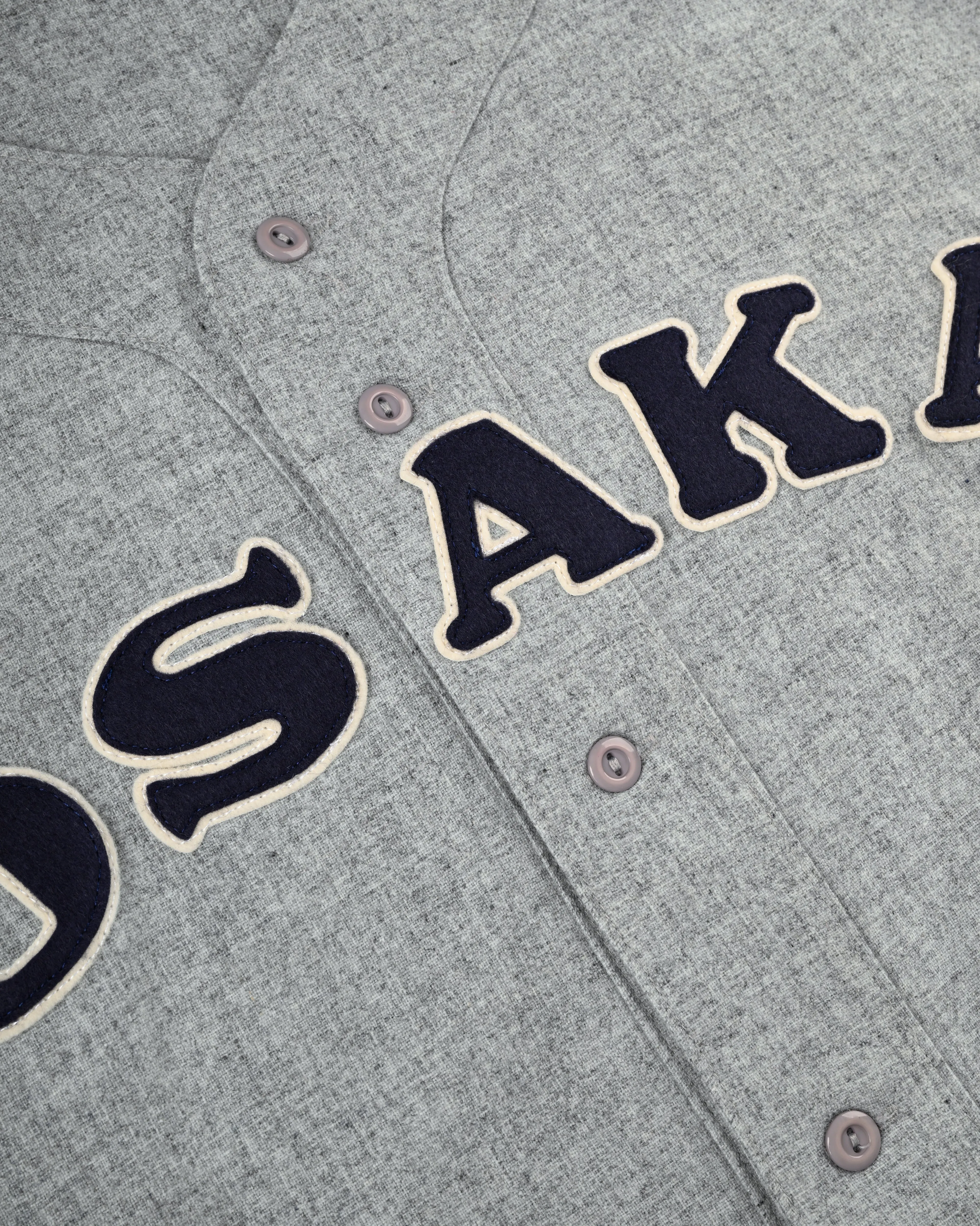 Osaka Tigers 1959 Authentic Wool Road Baseball Jersey sold by Ebbets Field Flannels product image thumbnail 3