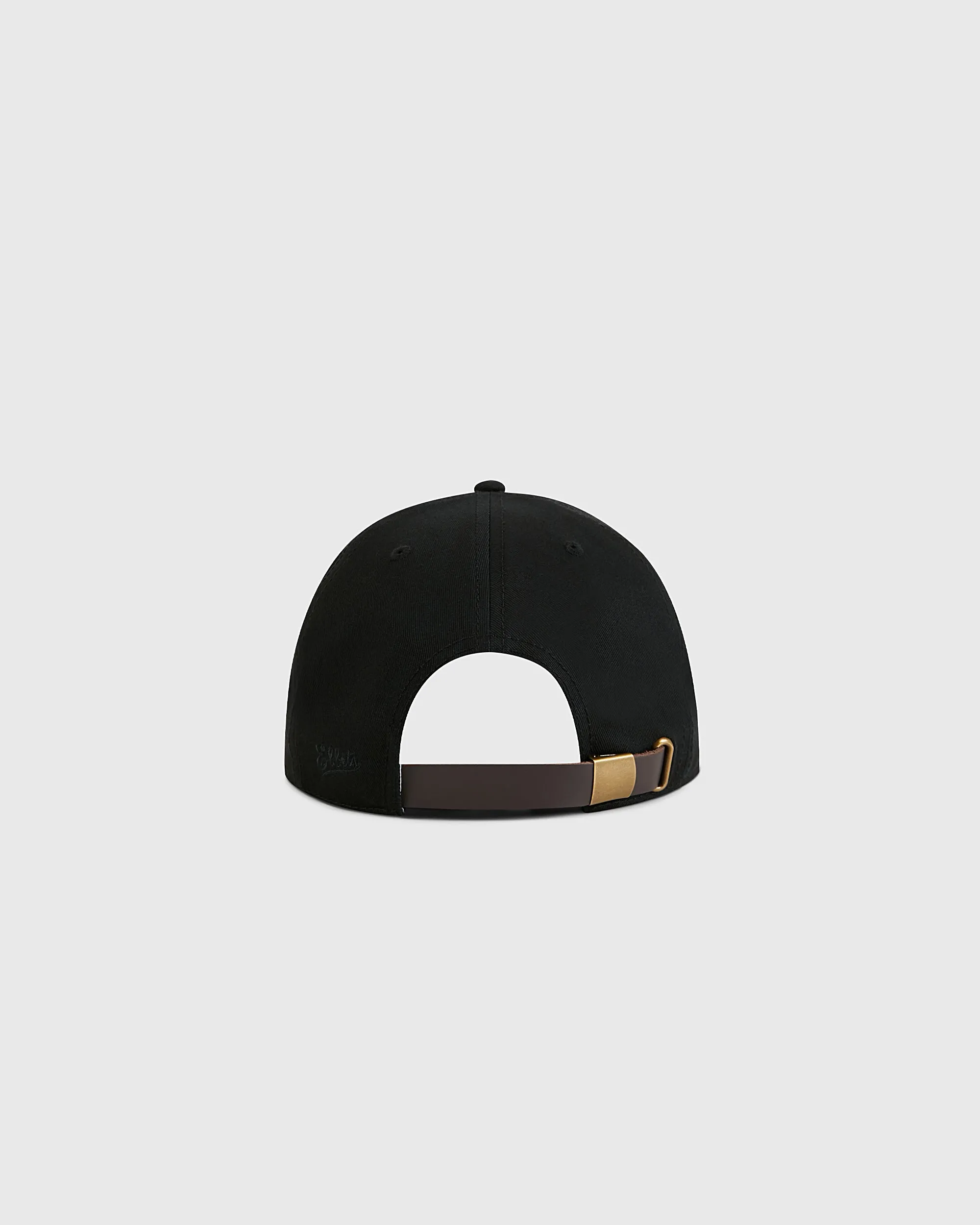 Black Cotton Twill Ballcap sold by Ebbets Field Flannels product image thumbnail 3