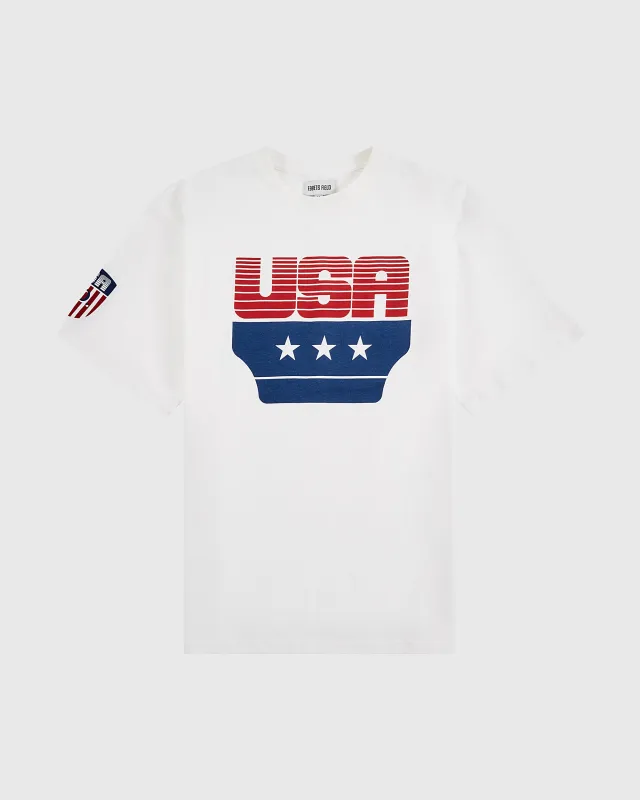 USA Short Sleeve Graphic Tee sold by Ebbets Field Flannels