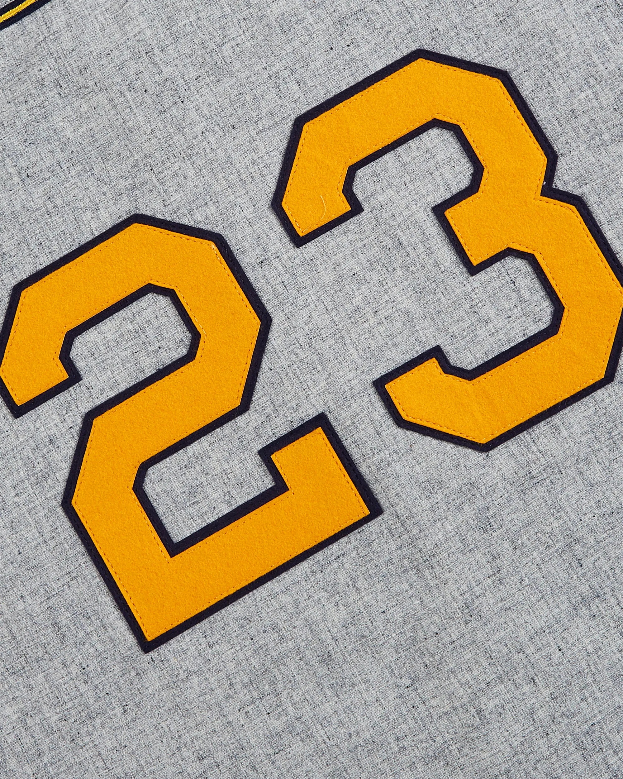 Kansas City Monarchs 1945 Authentic Wool Road Baseball Jersey sold by Ebbets Field Flannels product image thumbnail 4