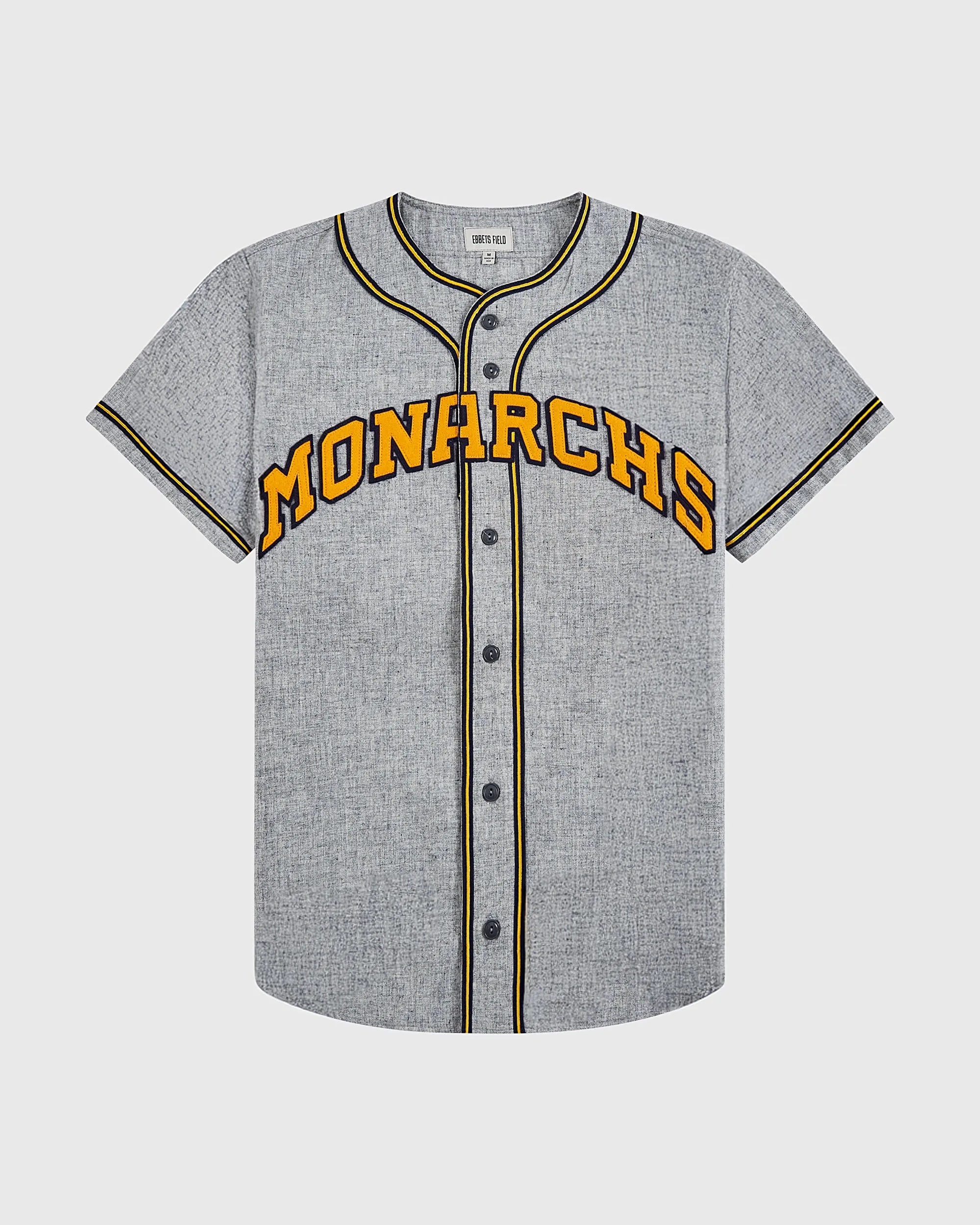 Kansas City Monarchs 1945 Authentic Wool Road Baseball Jersey sold by Ebbets Field Flannels