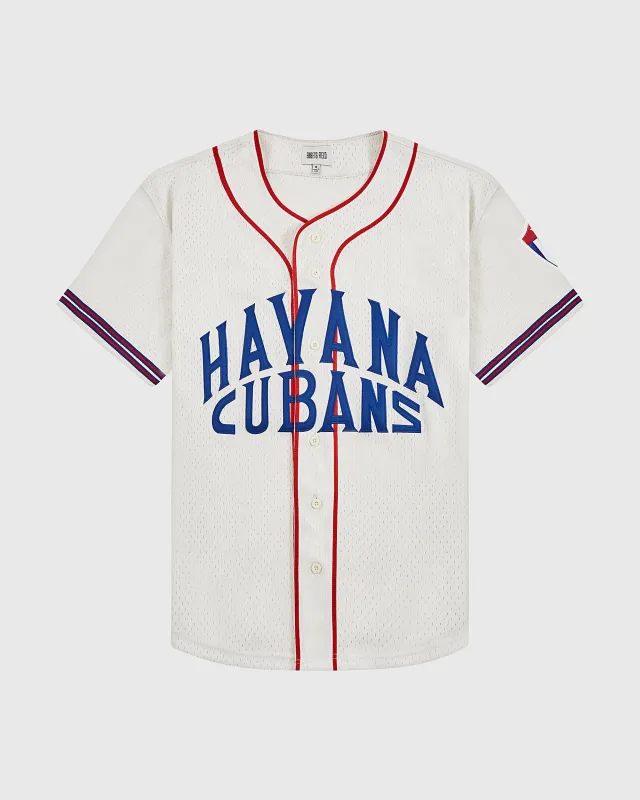 Havana Cubans Mesh Baseball Jersey made by Ebbets Field Flannels
