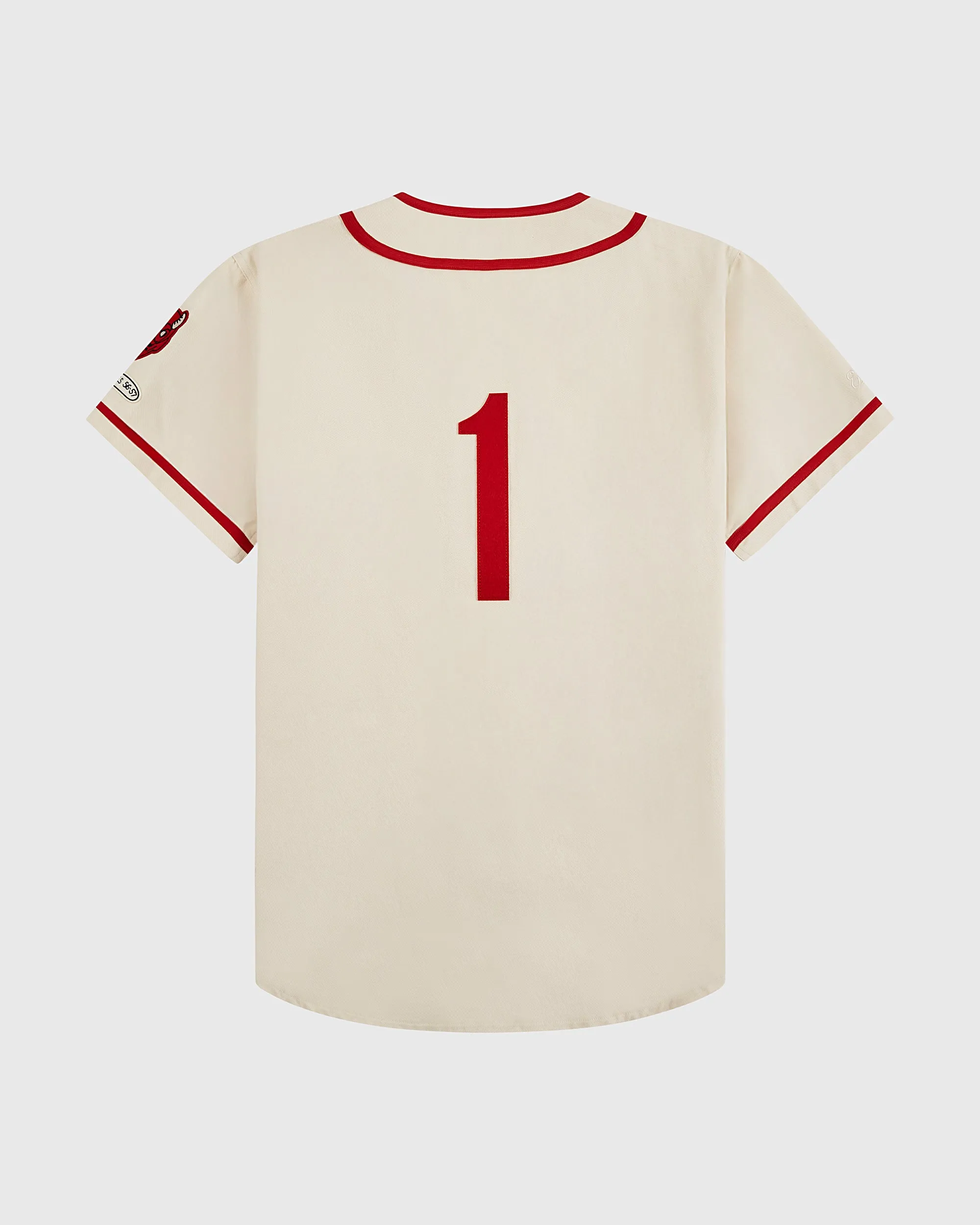 Diablos Rojos del Mexico Cotton Twill Baseball Jersey sold by Ebbets Field Flannels product image thumbnail 2