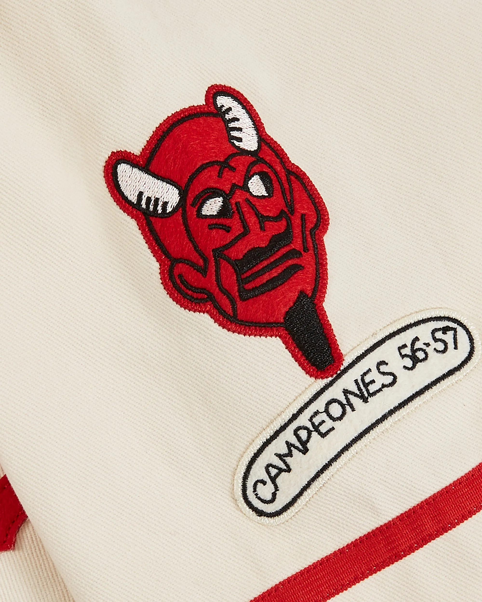 Diablos Rojos del Mexico Cotton Twill Baseball Jersey sold by Ebbets Field Flannels product image thumbnail 4