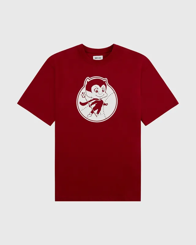 Diablos Rojos del Mexico Short Sleeve Graphic Tee made by Ebbets Field Flannels