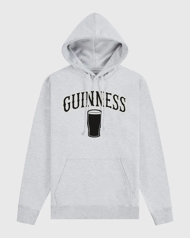 Guinness Heavyweight Cotton Terry Pullover Hoodie made by Ebbets Field Flannels