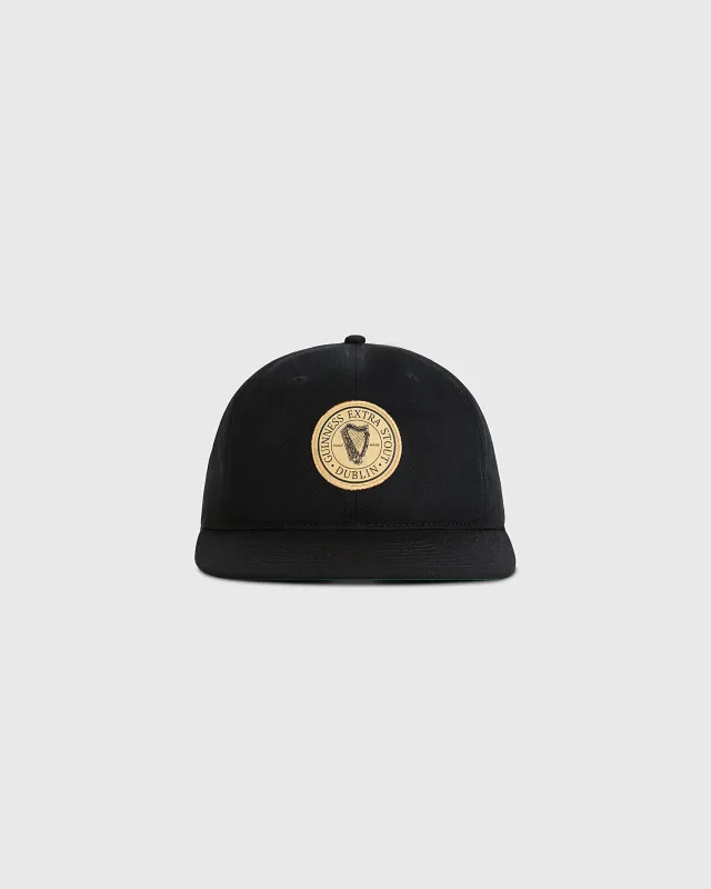 Guinness Extra Stout Patch Cotton Twill Ballcap made by Ebbets Field Flannels