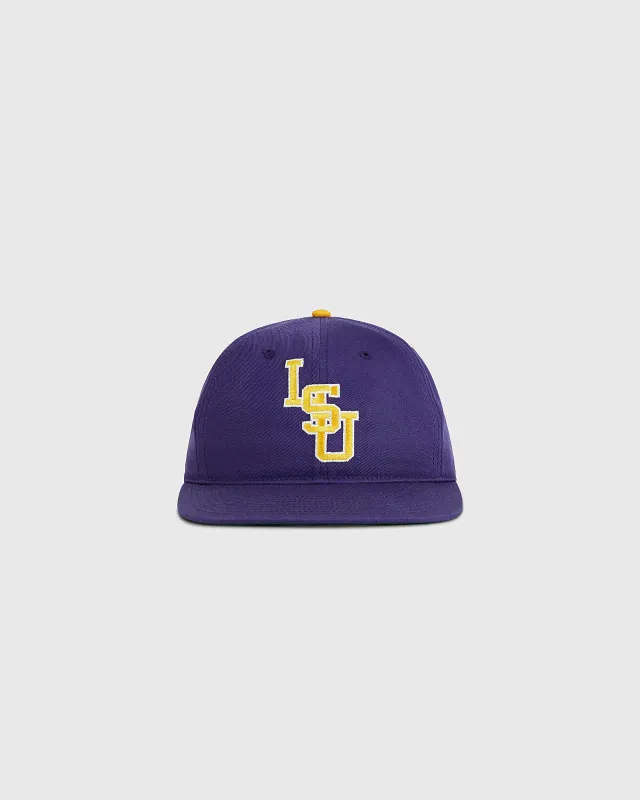 Louisiana State University 1987 Cotton Twill Ballcap made by Ebbets Field Flannels