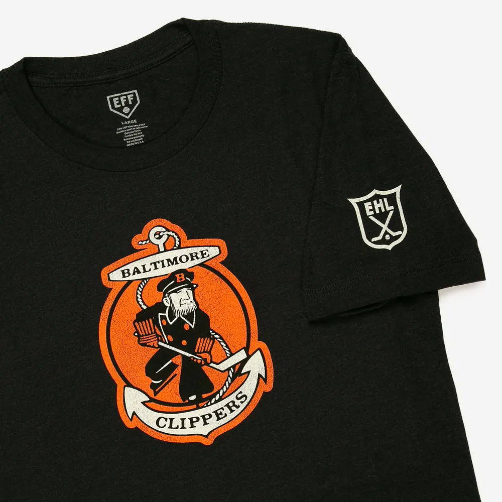 Baltimore Clippers 1962 Hockey T-Shirt sold by Ebbets Field Flannels product image thumbnail 4