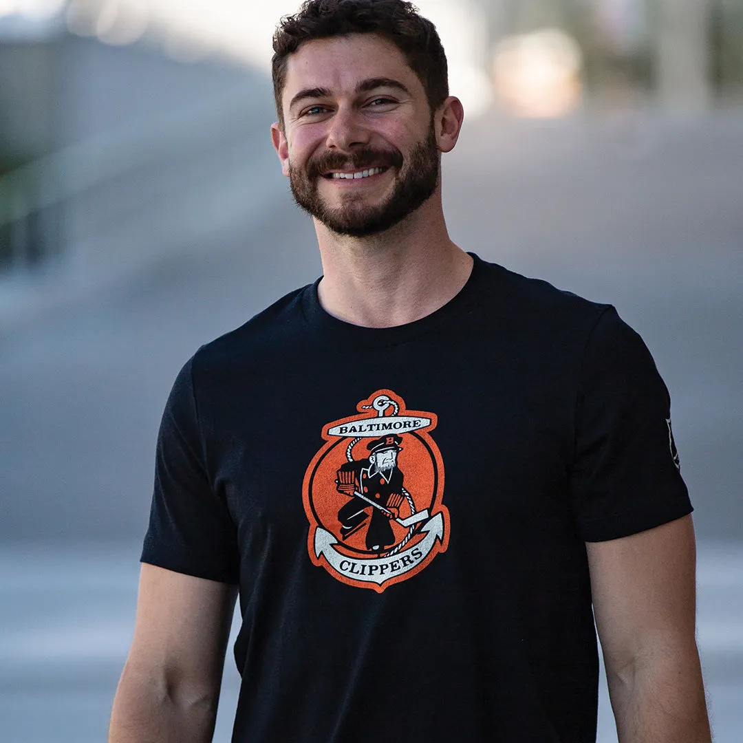 Baltimore Clippers 1962 Hockey T-Shirt sold by Ebbets Field Flannels product image thumbnail 2
