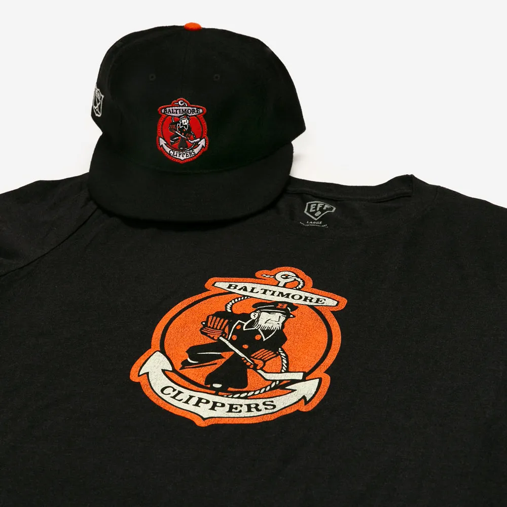 Baltimore Clippers 1962 Hockey T-Shirt sold by Ebbets Field Flannels product image thumbnail 3