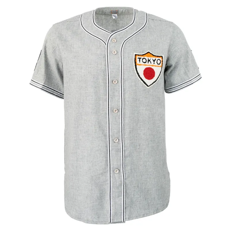 Tokyo Kyojin (Giants) 1936 Road Jersey made by Ebbets Field Flannels