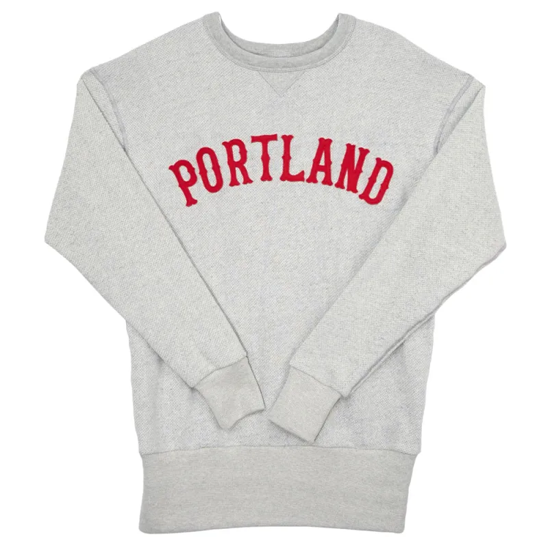 Portland Beavers Crewneck Sweatshirt made by Ebbets Field Flannels