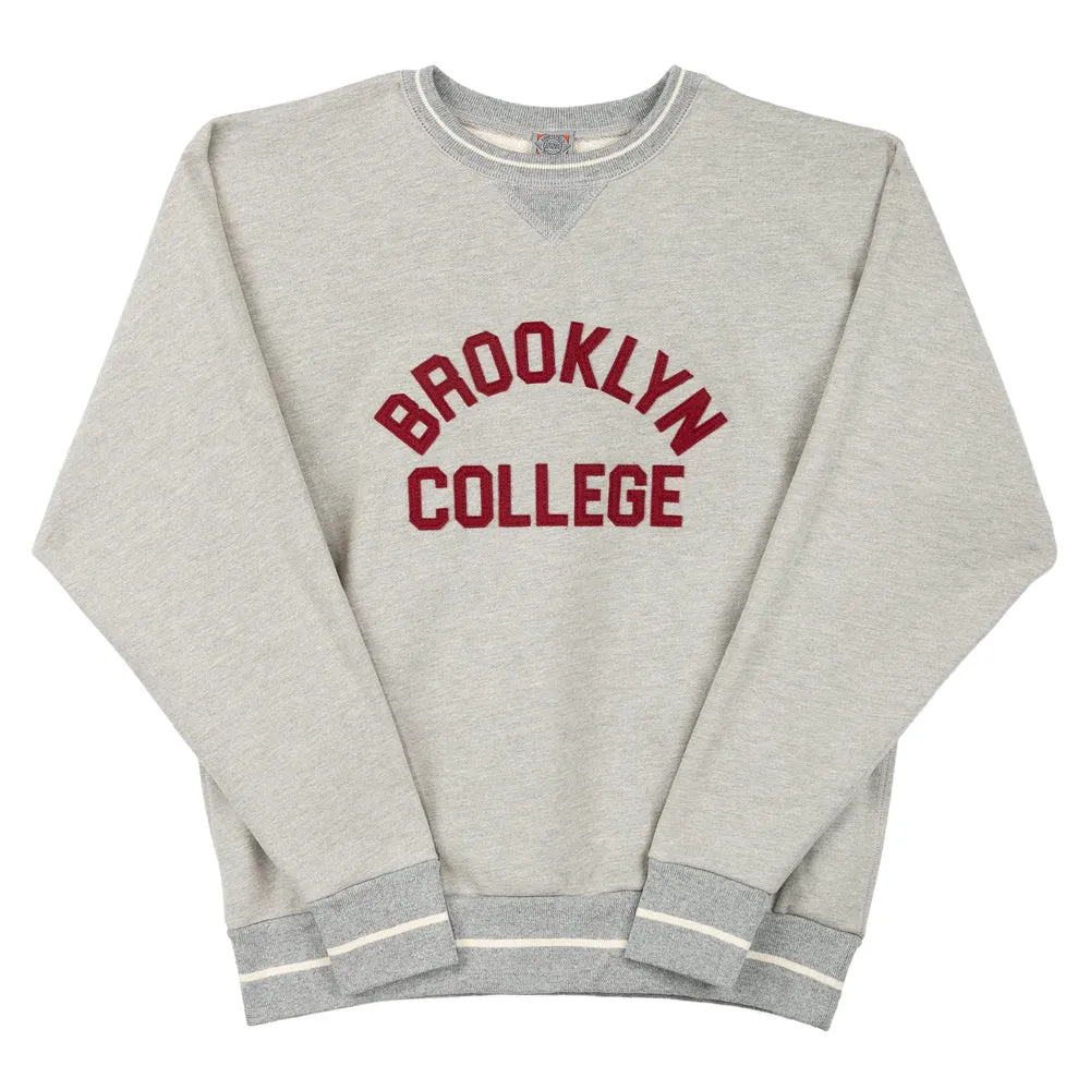 Brooklyn College Collegiate Vintage Crewneck Sweatshirt sold by Ebbets Field Flannels