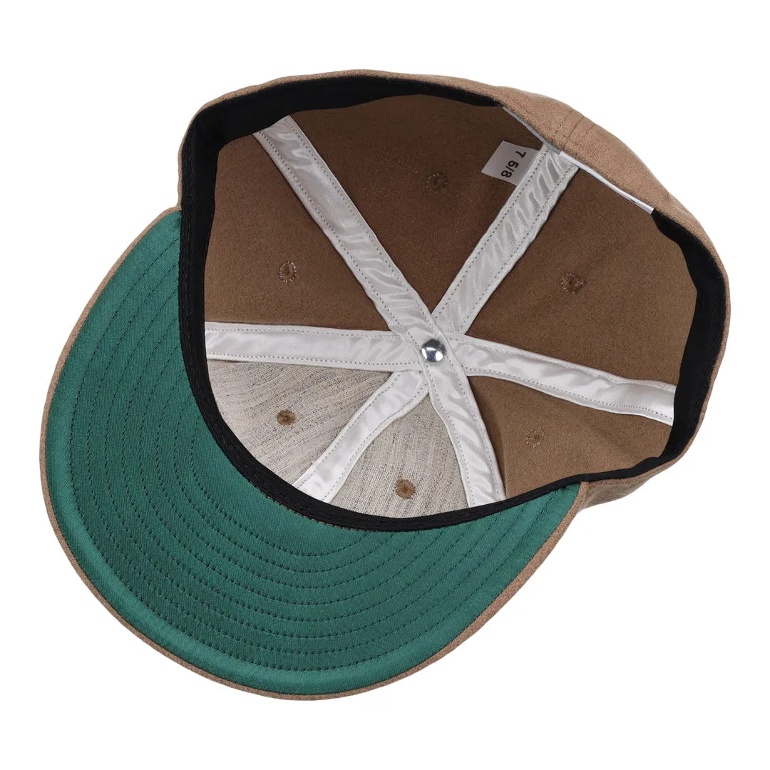 Tan Wool Vintage Ballcap sold by Ebbets Field Flannels product image thumbnail 4