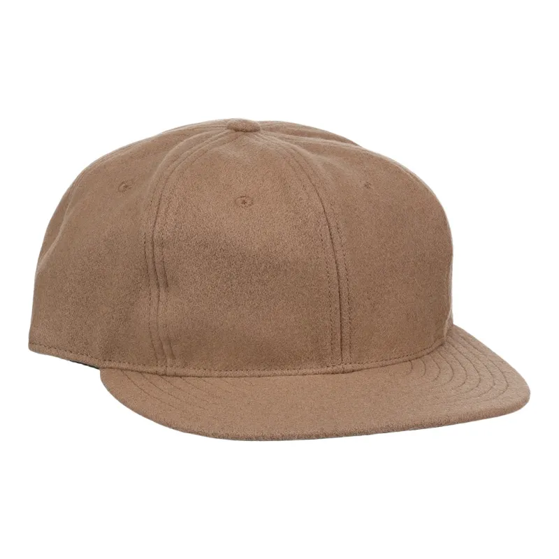 Tan Wool Vintage Ballcap made by Ebbets Field Flannels