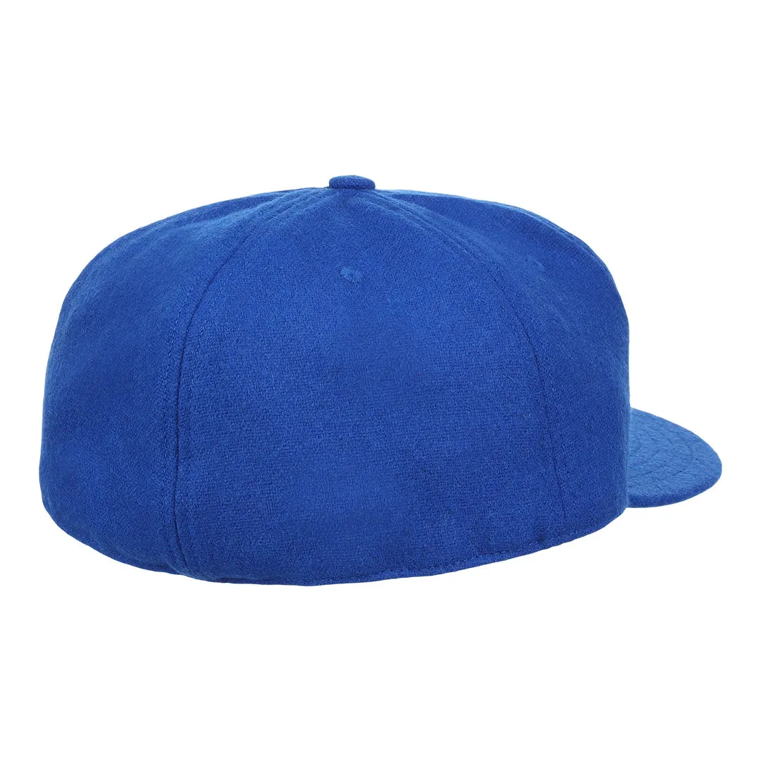 Royal Blue Wool Vintage Ballcap sold by Ebbets Field Flannels product image thumbnail 2