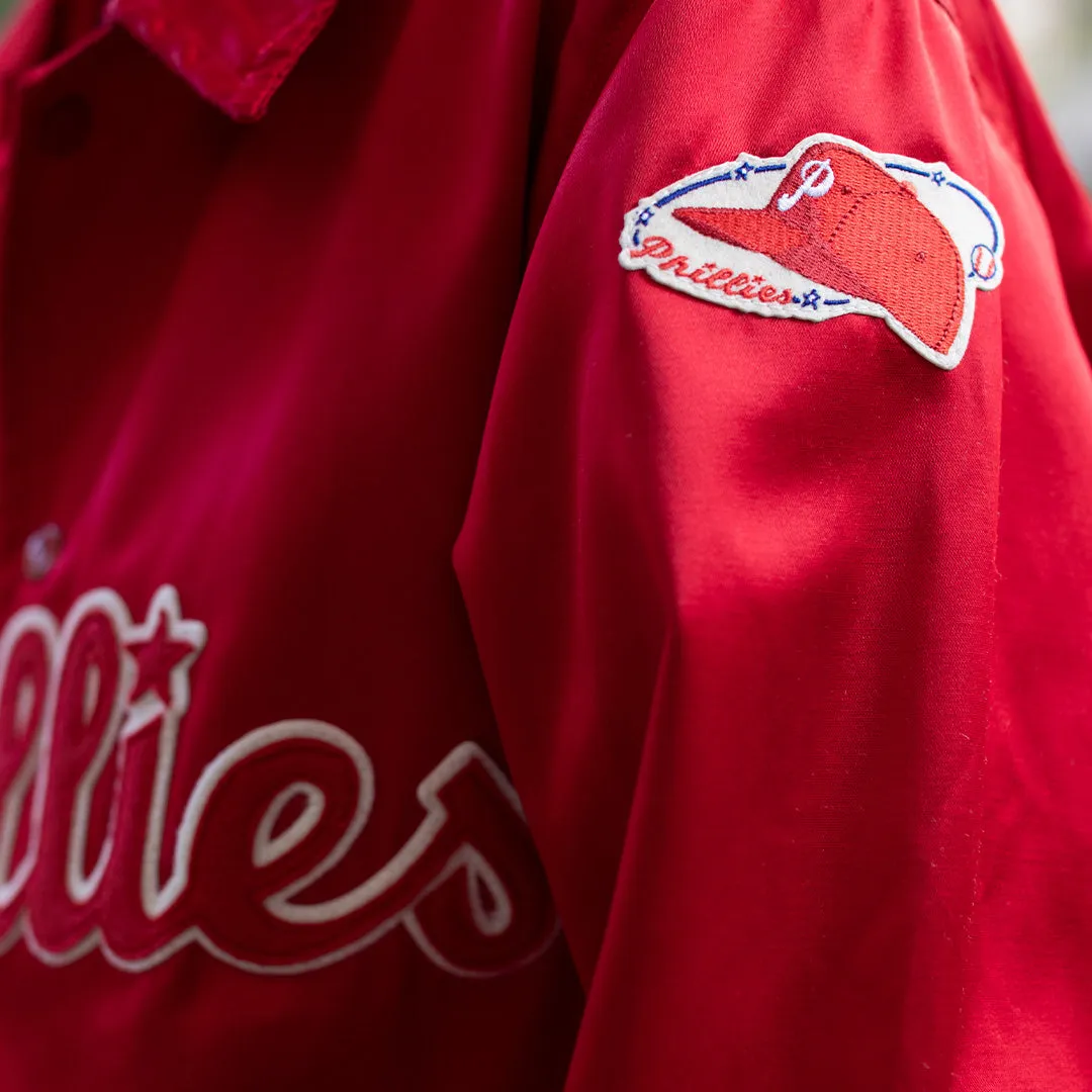 Philadelphia Phillies 1950 Satin Windbreaker sold by Ebbets Field Flannels product image thumbnail 4