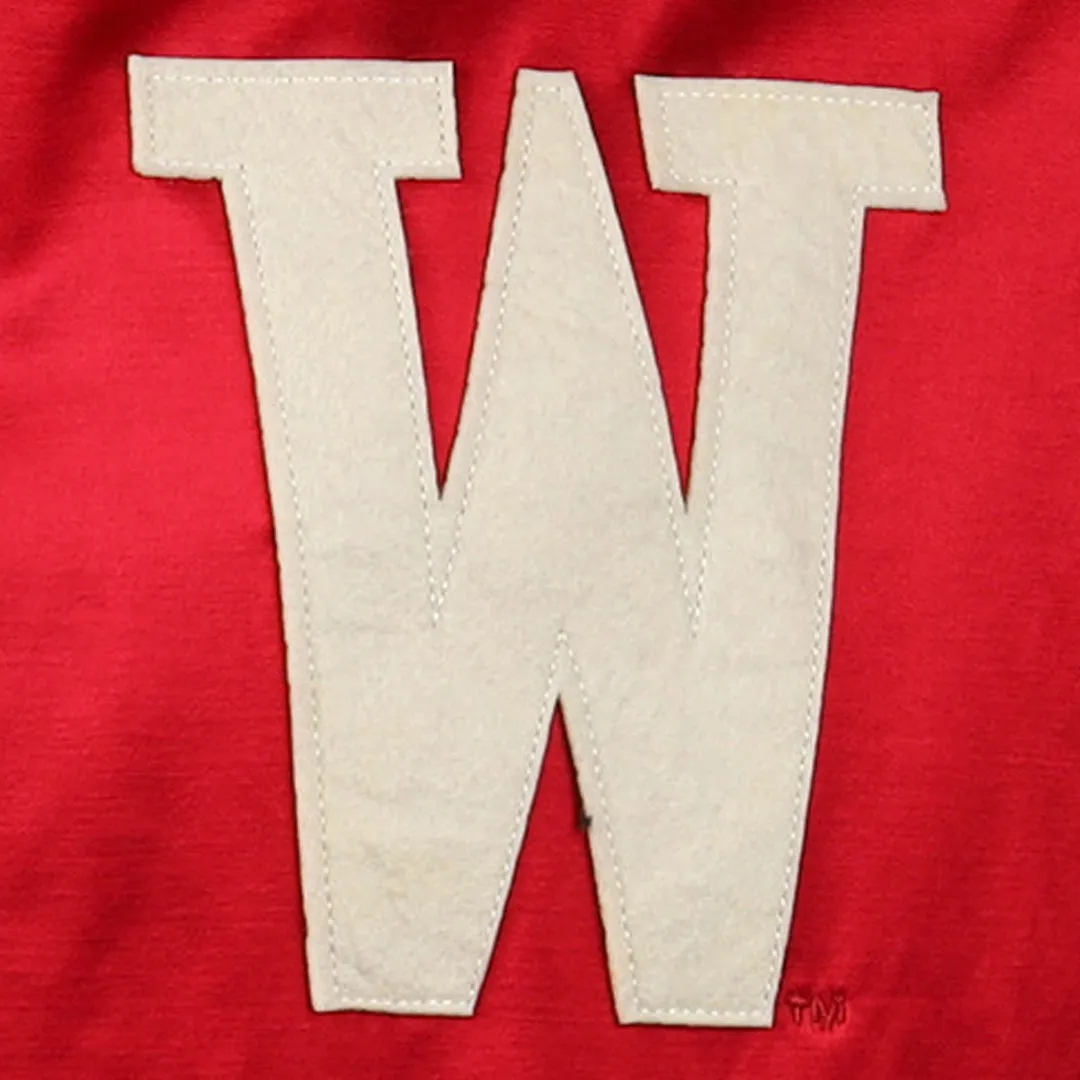 University of Wisconsin Satin Windbreaker sold by Ebbets Field Flannels product image thumbnail 2