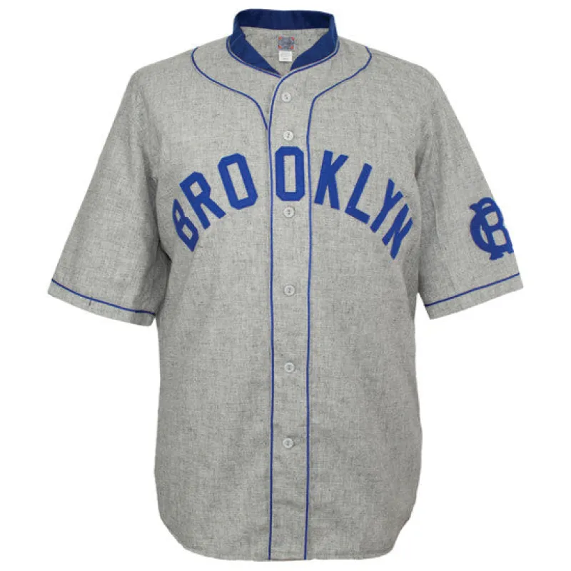 Brooklyn Royal Giants 1915 Road Jersey made by Ebbets Field Flannels