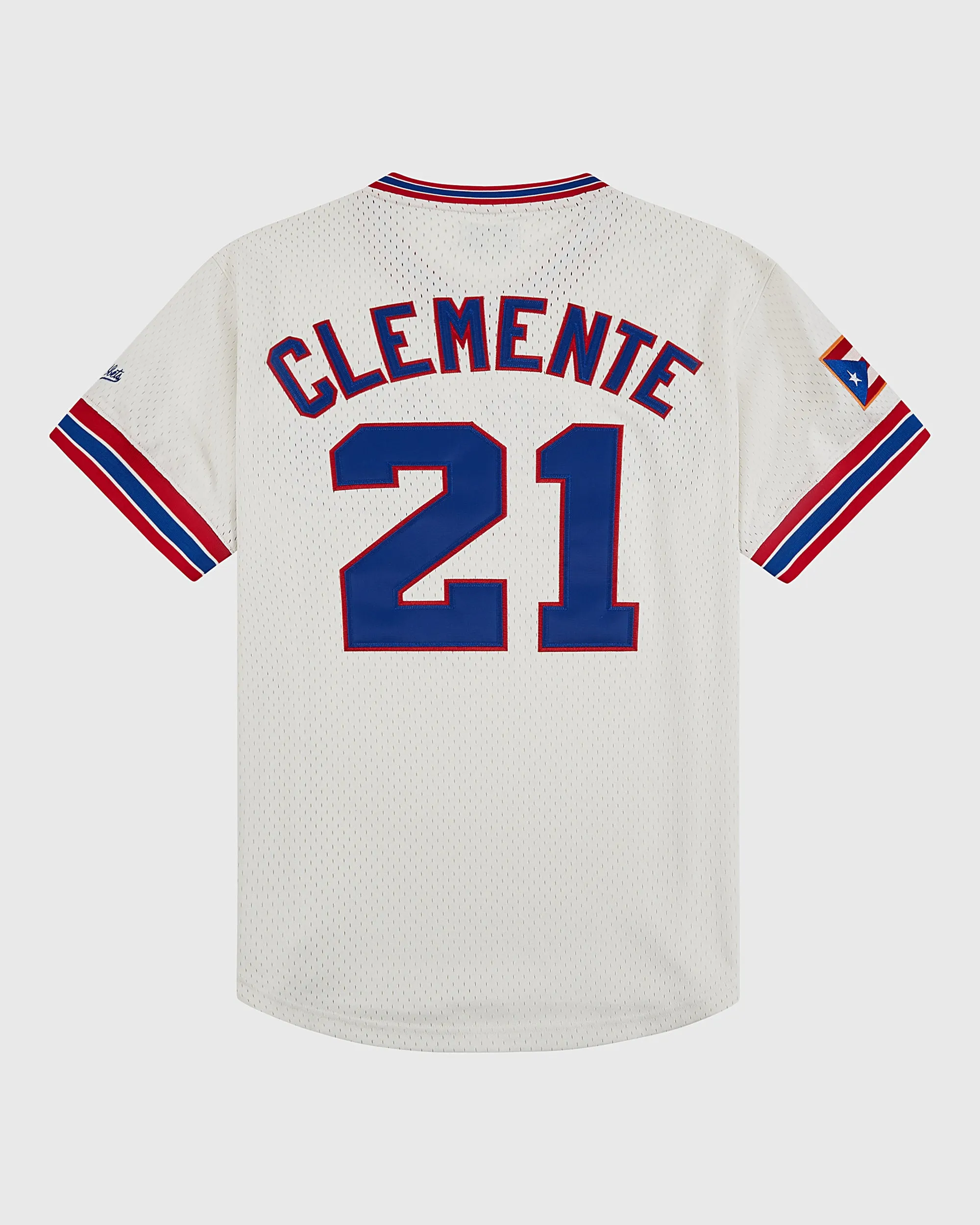 Puerto Rico 1972 National Team Mesh V-Neck Jersey sold by Ebbets Field Flannels product image thumbnail 2