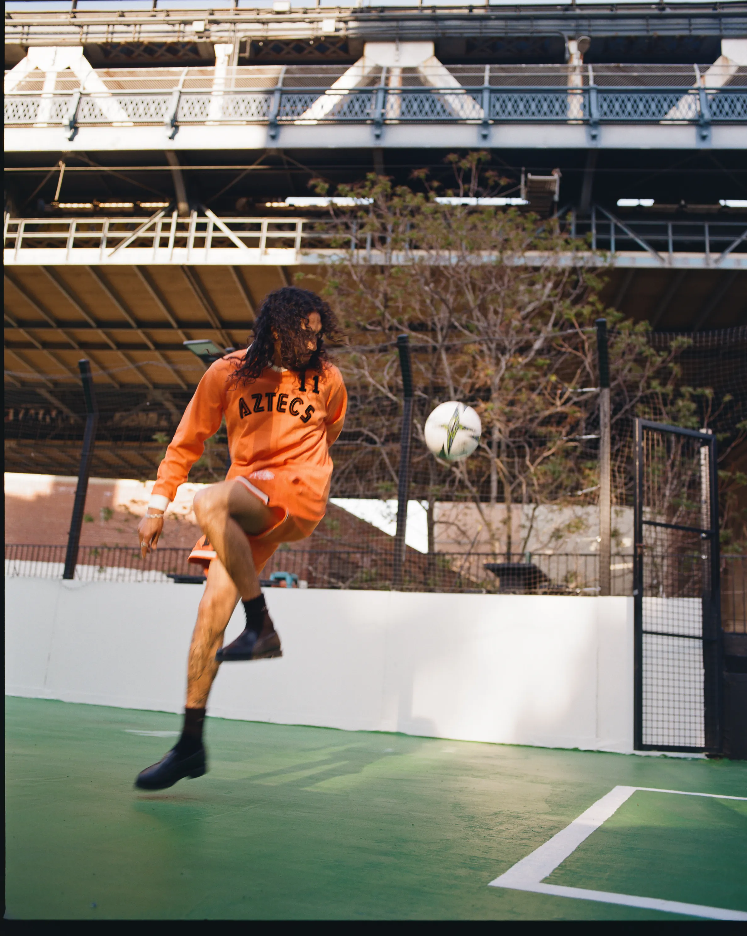Los Angeles Aztecs Vintage Soccer Goalie Jersey sold by Ebbets Field Flannels product image thumbnail 3