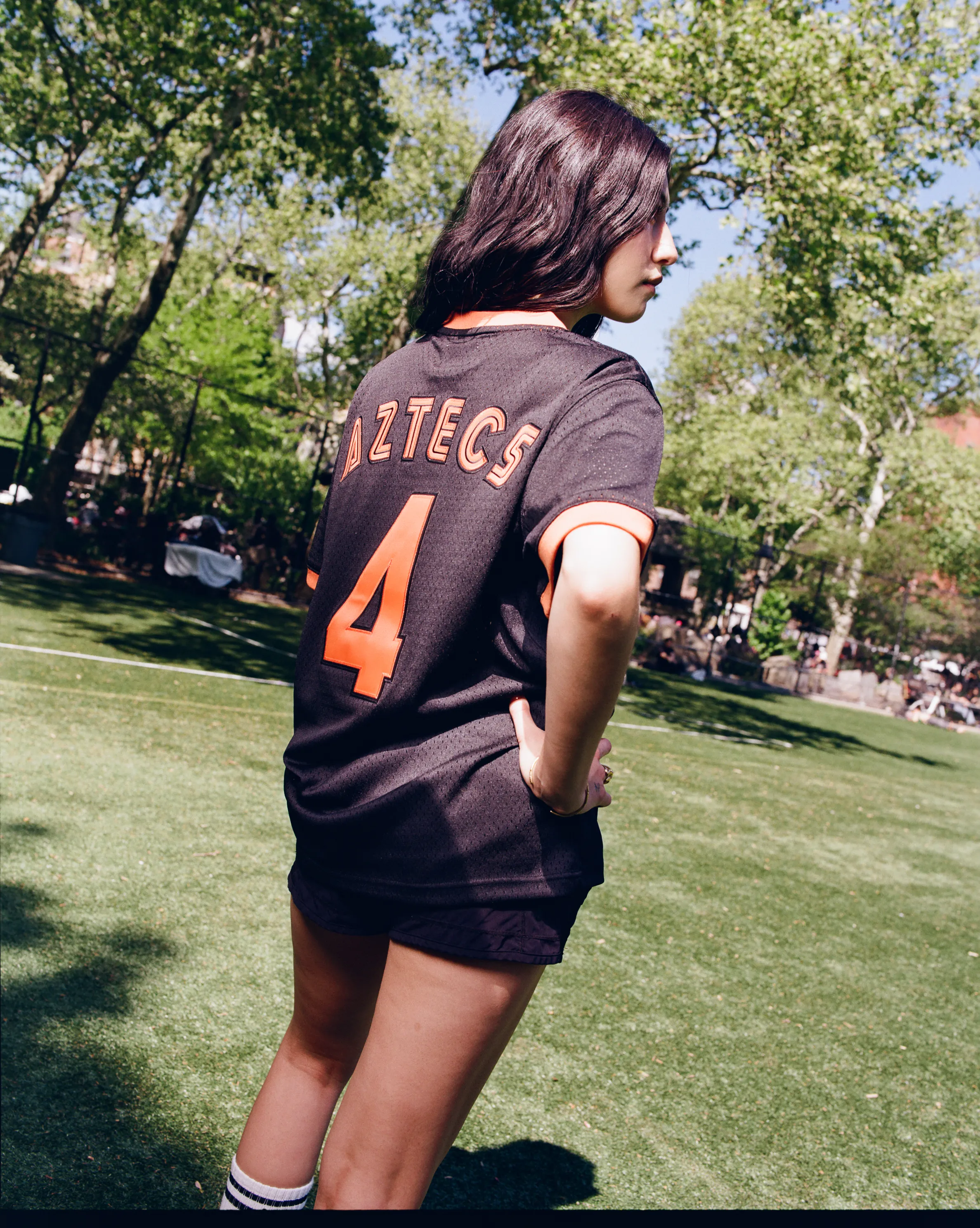 Los Angeles Aztecs Mesh Soccer Jersey sold by Ebbets Field Flannels product image thumbnail 3