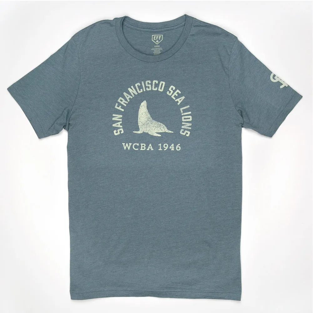 San Francisco Sea Lions 1946 T-Shirt sold by Ebbets Field Flannels
