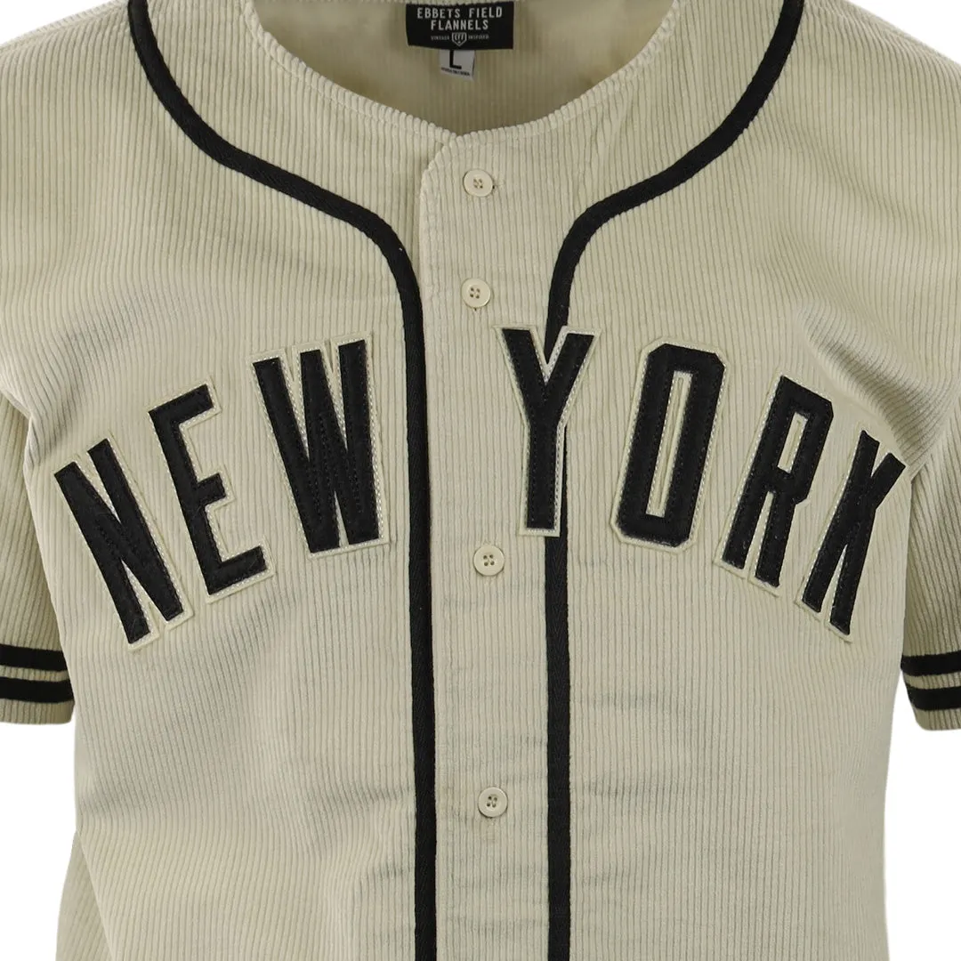 New York Black Yankees Vintage Inspired EFF NLB Corduroy Jersey sold by Ebbets Field Flannels product image thumbnail 4