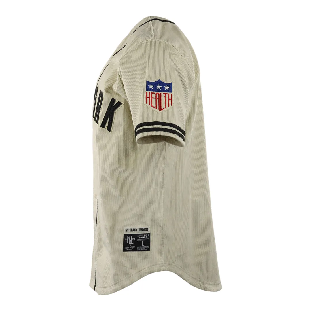 New York Black Yankees Vintage Inspired EFF NLB Corduroy Jersey sold by Ebbets Field Flannels product image thumbnail 2
