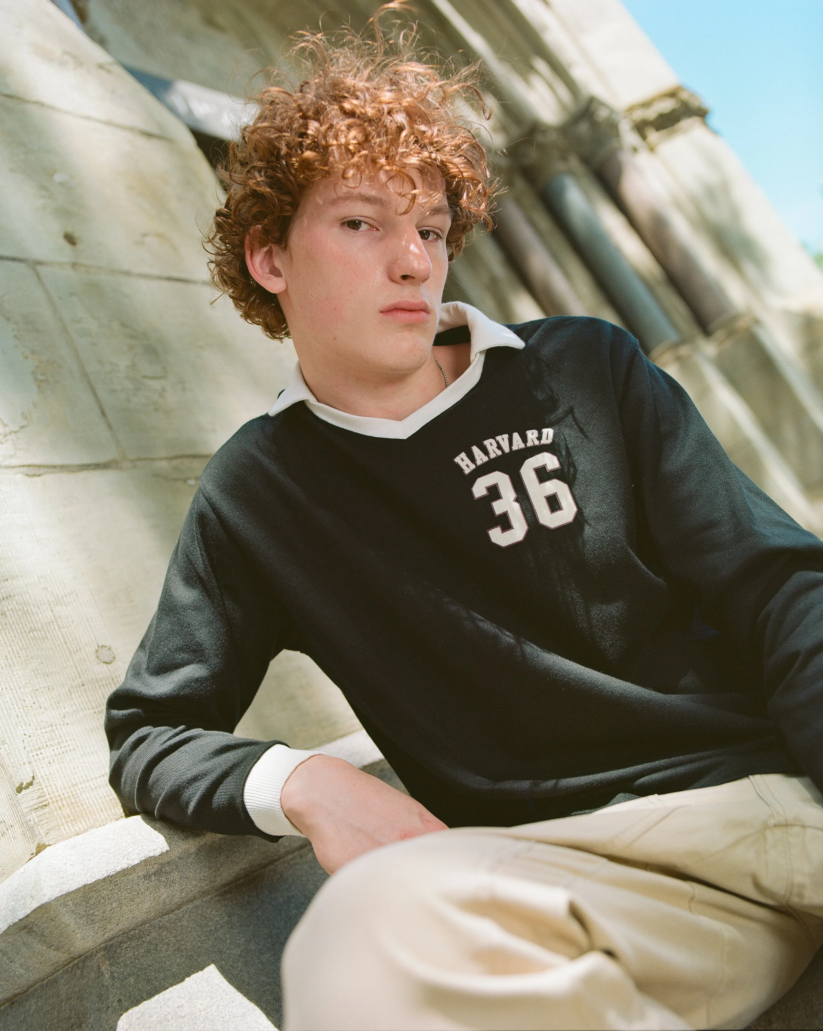 Harvard University Vintage Soccer Goalie Jersey sold by Ebbets Field Flannels product image thumbnail 2